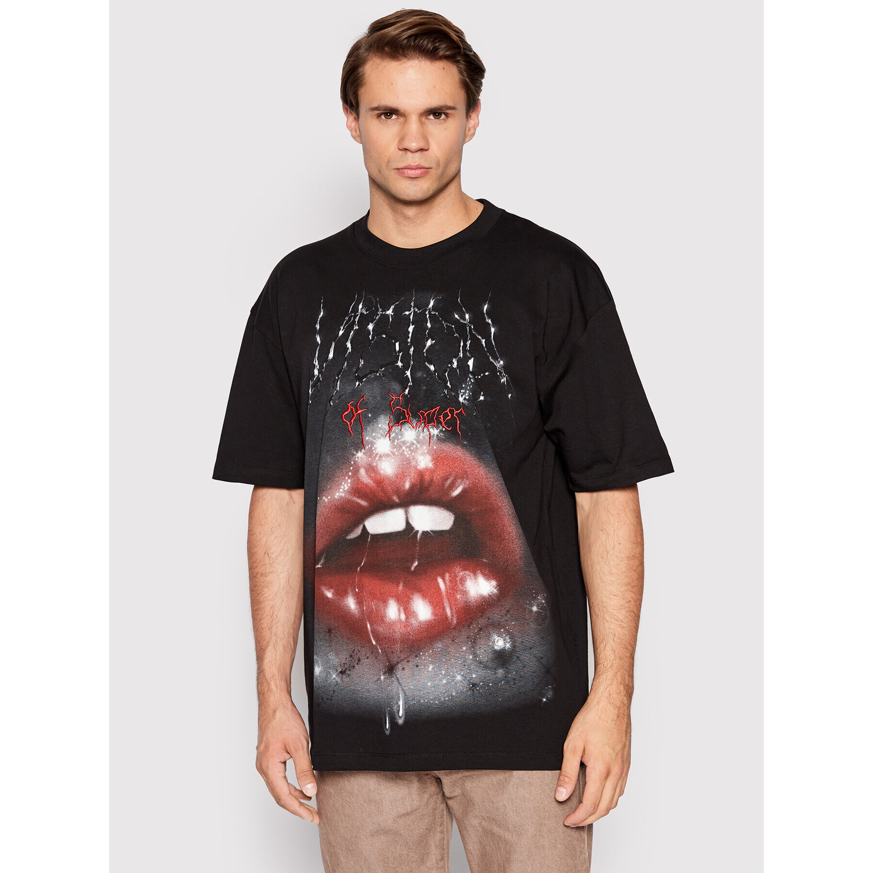 Vision Of Super Тишърт VS00371 Черен Regular Fit - Pepit.bg