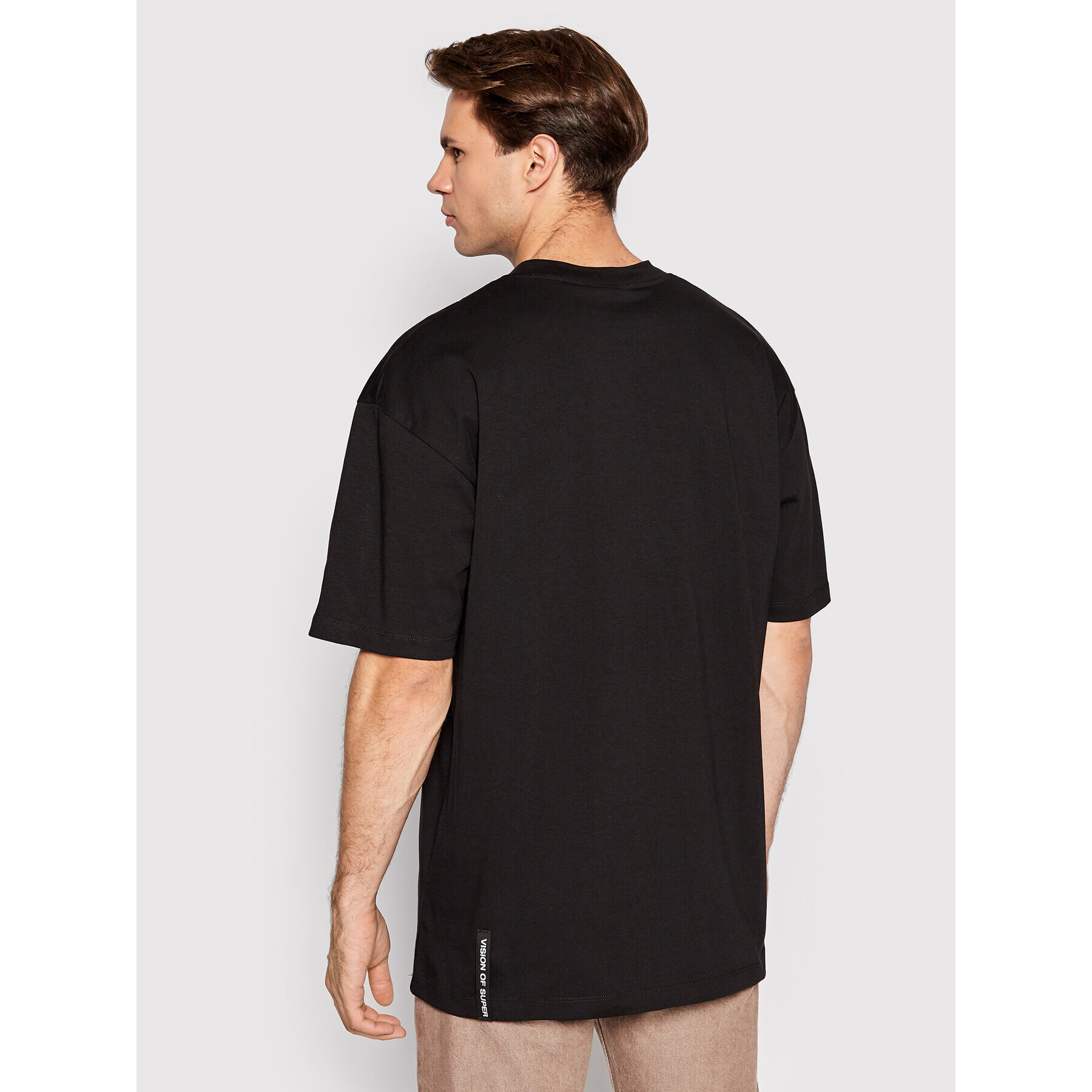Vision Of Super Тишърт VS00371 Черен Regular Fit - Pepit.bg