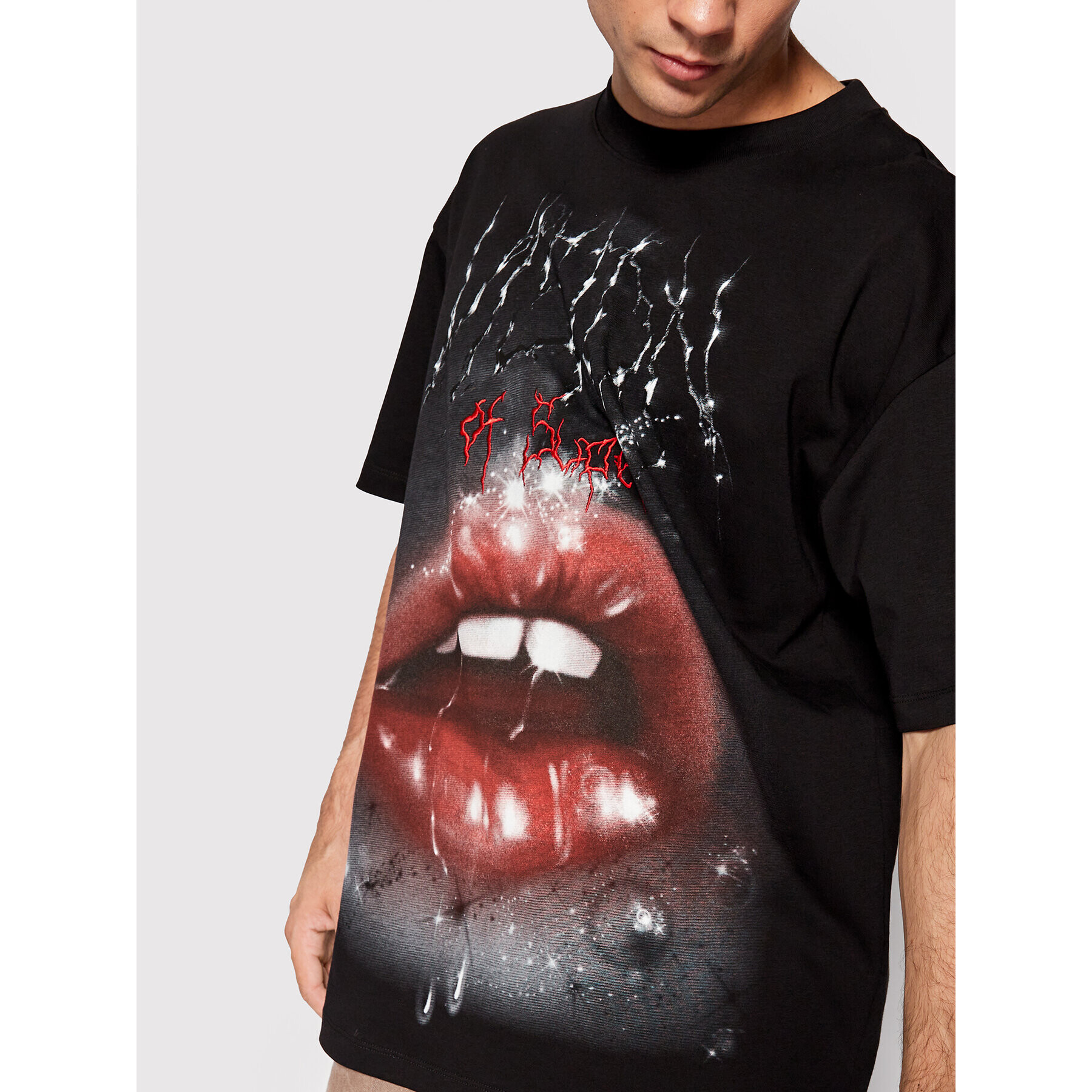 Vision Of Super Тишърт VS00371 Черен Regular Fit - Pepit.bg