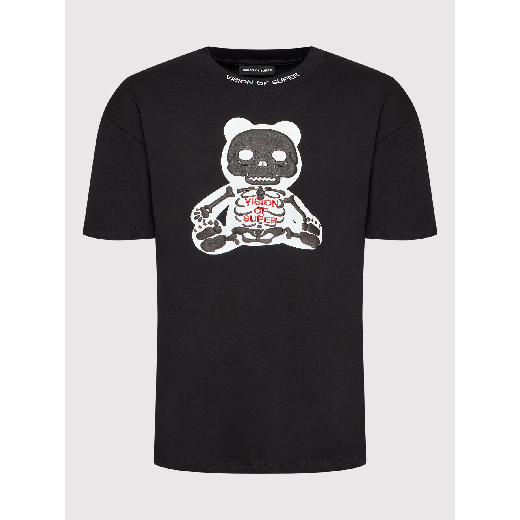 Vision Of Super Тишърт VS00376 Черен Regular Fit - Pepit.bg