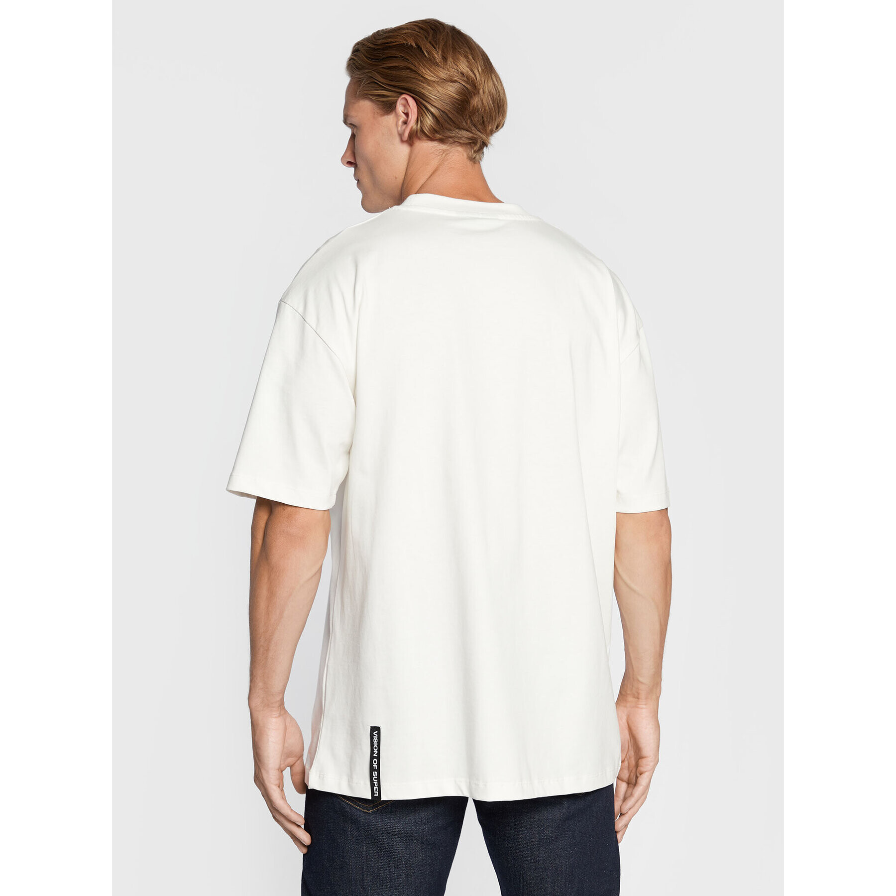 Vision Of Super Тишърт VS00389 Бял Regular Fit - Pepit.bg