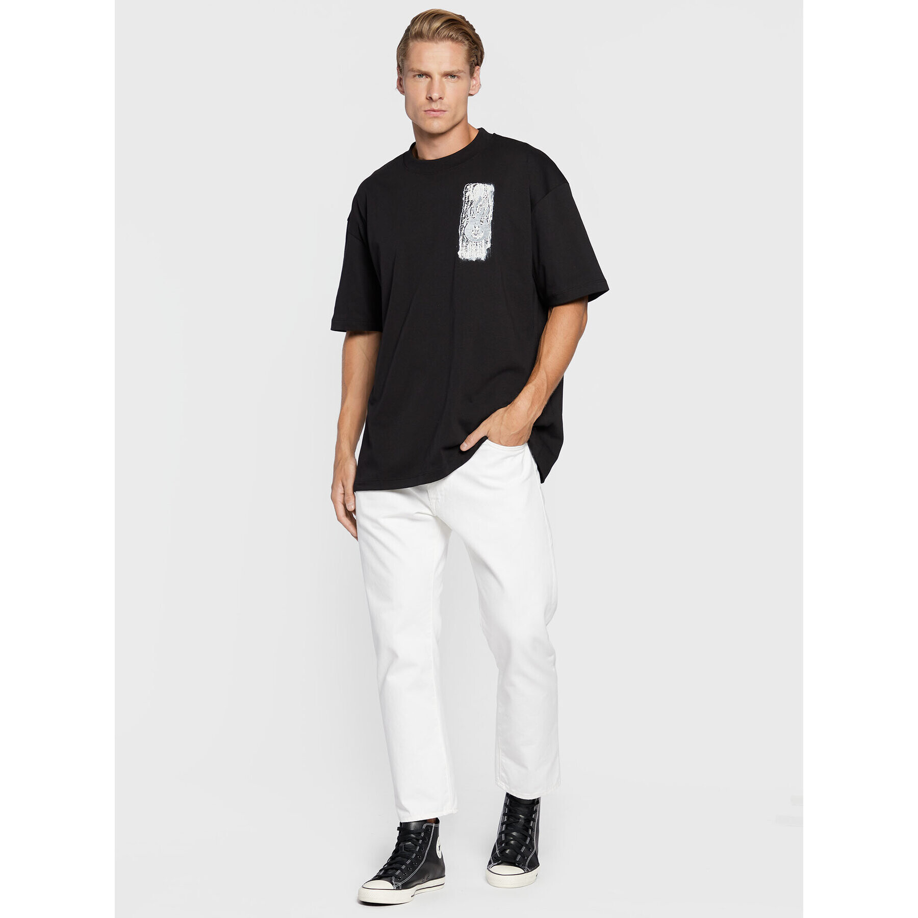 Vision Of Super Тишърт VS00391 Черен Regular Fit - Pepit.bg