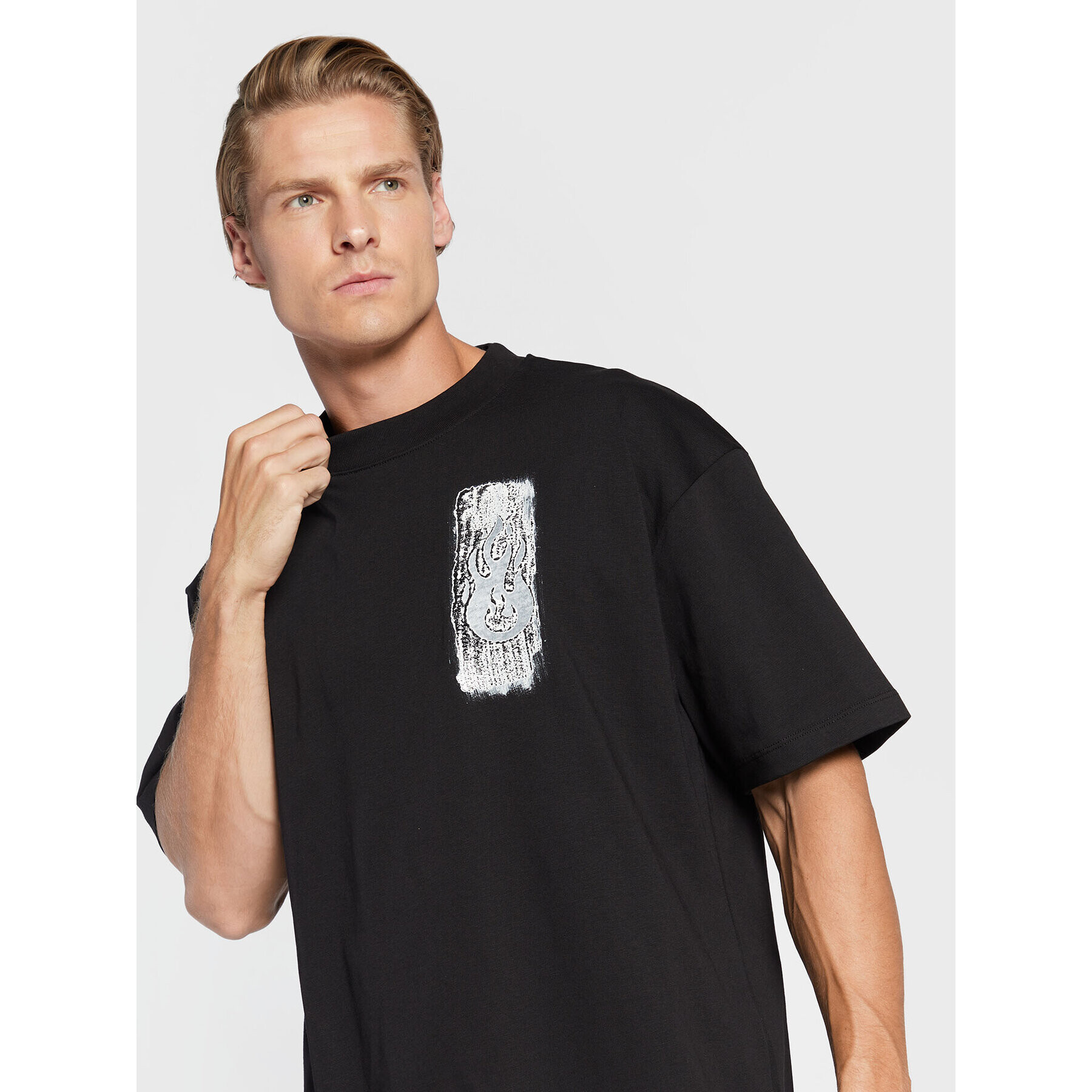 Vision Of Super Тишърт VS00391 Черен Regular Fit - Pepit.bg