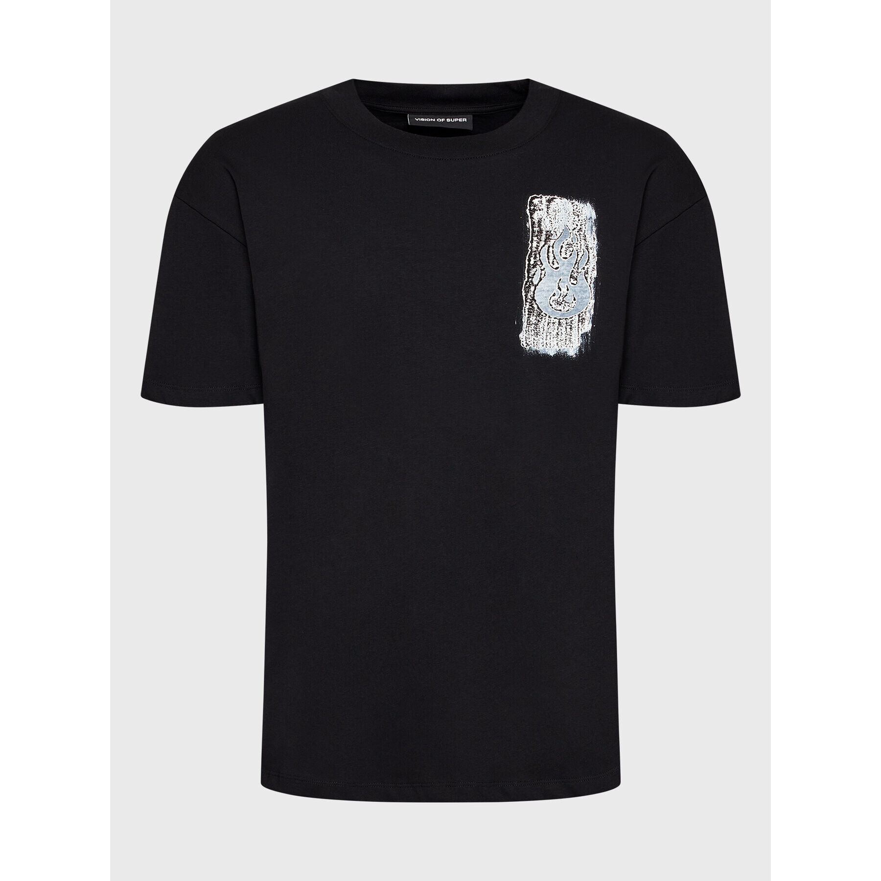 Vision Of Super Тишърт VS00391 Черен Regular Fit - Pepit.bg