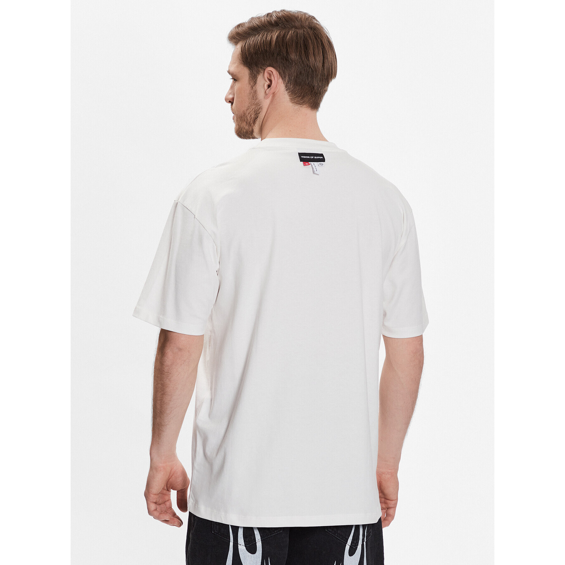 Vision Of Super Тишърт VS00550 Бял Regular Fit - Pepit.bg