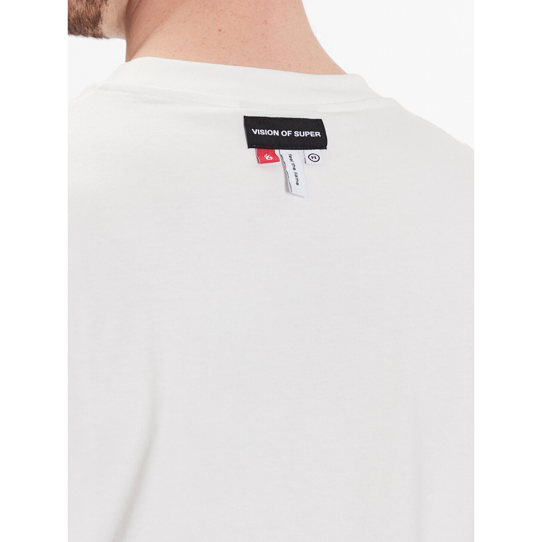 Vision Of Super Тишърт VS00550 Бял Regular Fit - Pepit.bg