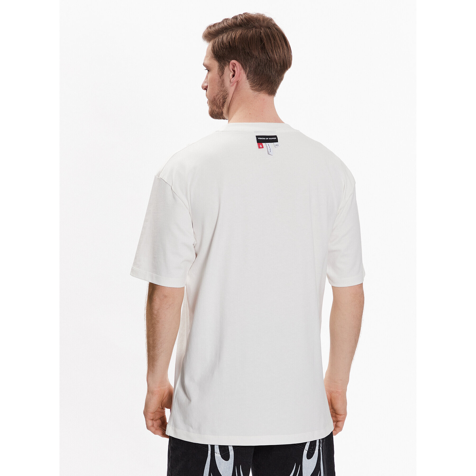 Vision Of Super Тишърт VS00579 Бял Regular Fit - Pepit.bg