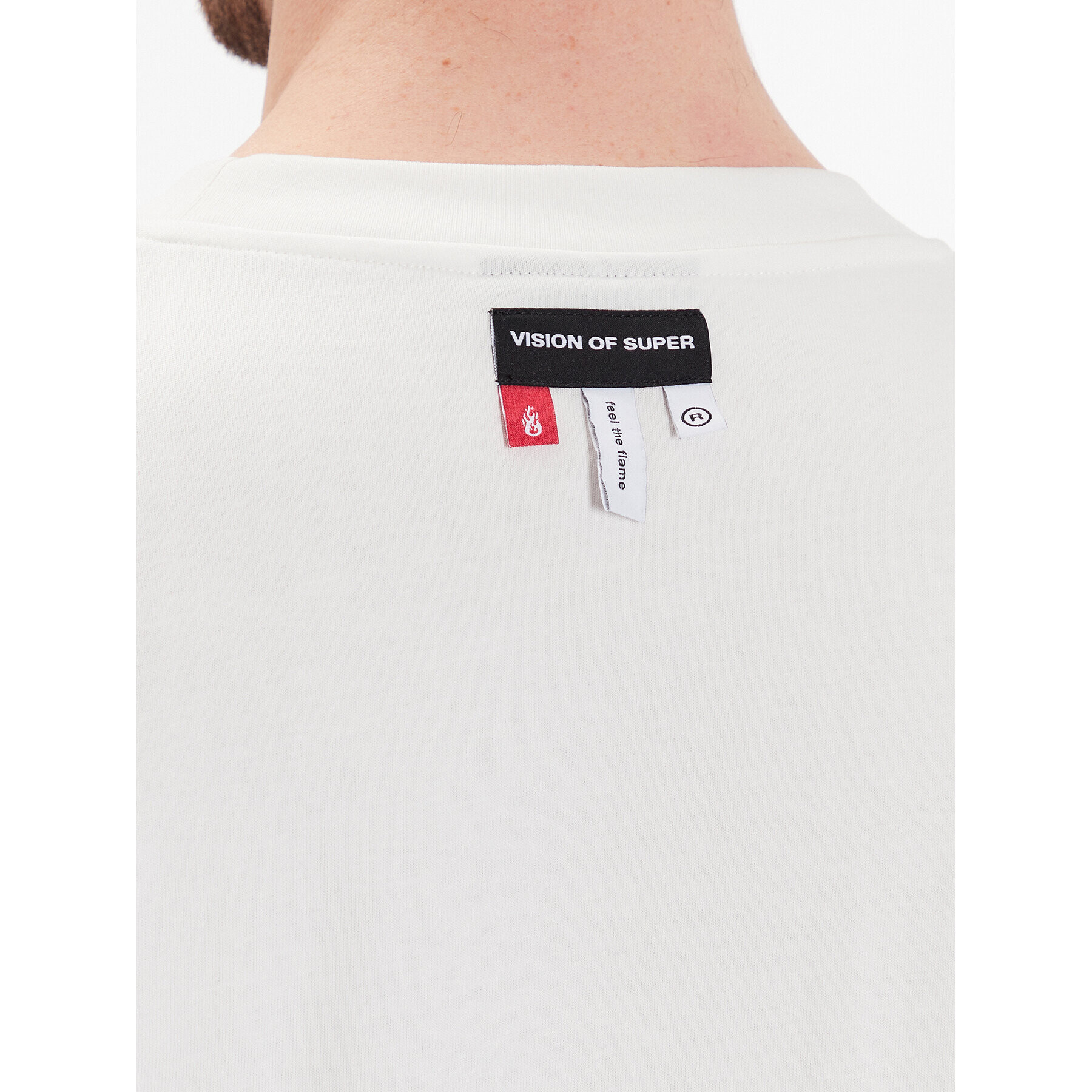 Vision Of Super Тишърт VS00579 Бял Regular Fit - Pepit.bg