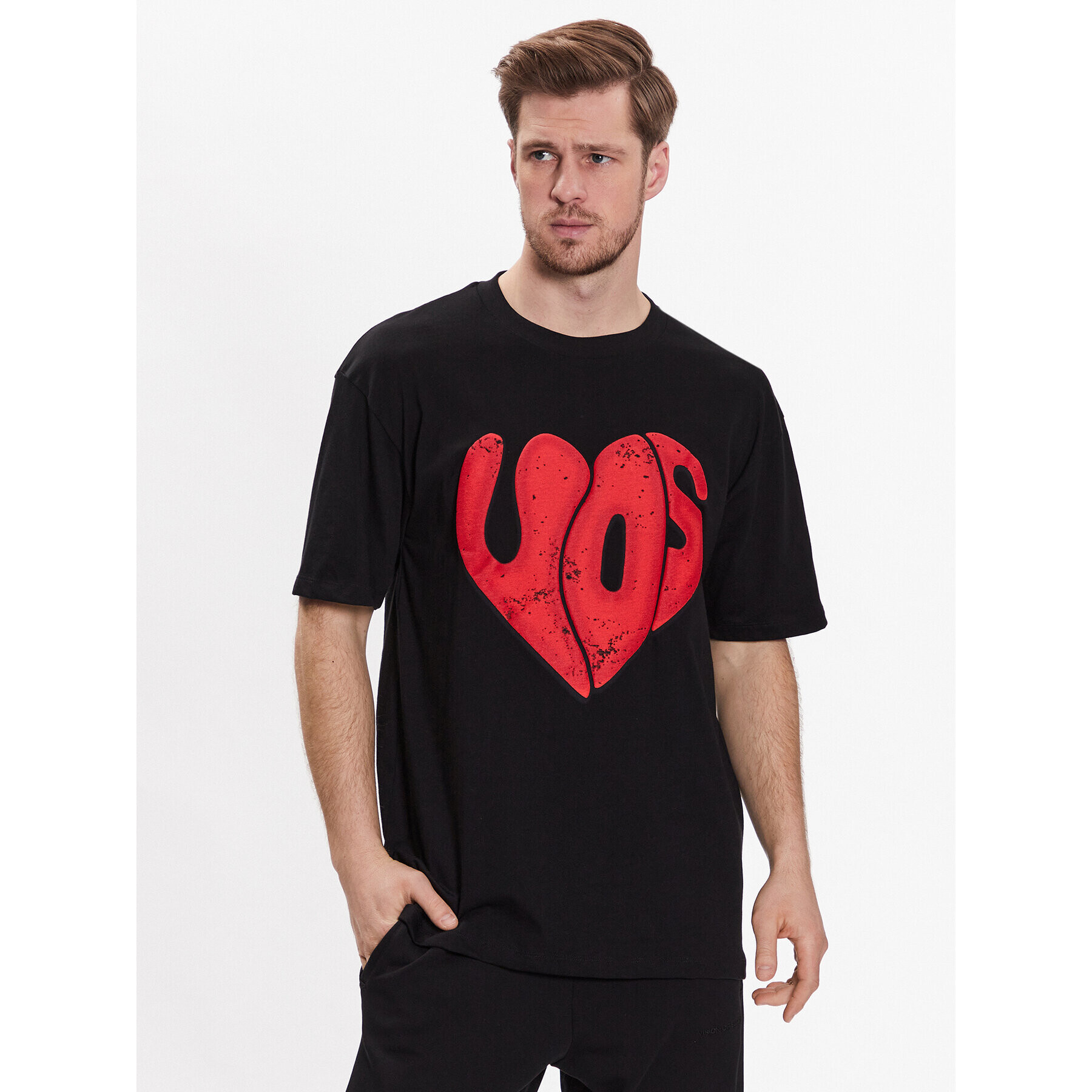 Vision Of Super Тишърт VS00596 Черен Regular Fit - Pepit.bg