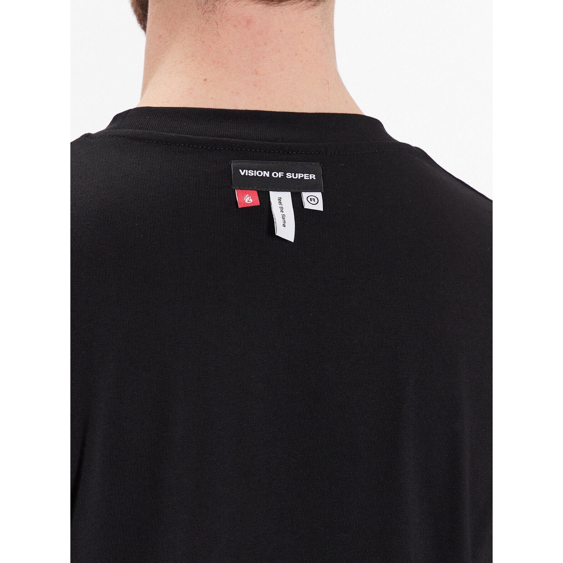Vision Of Super Тишърт VS00596 Черен Regular Fit - Pepit.bg