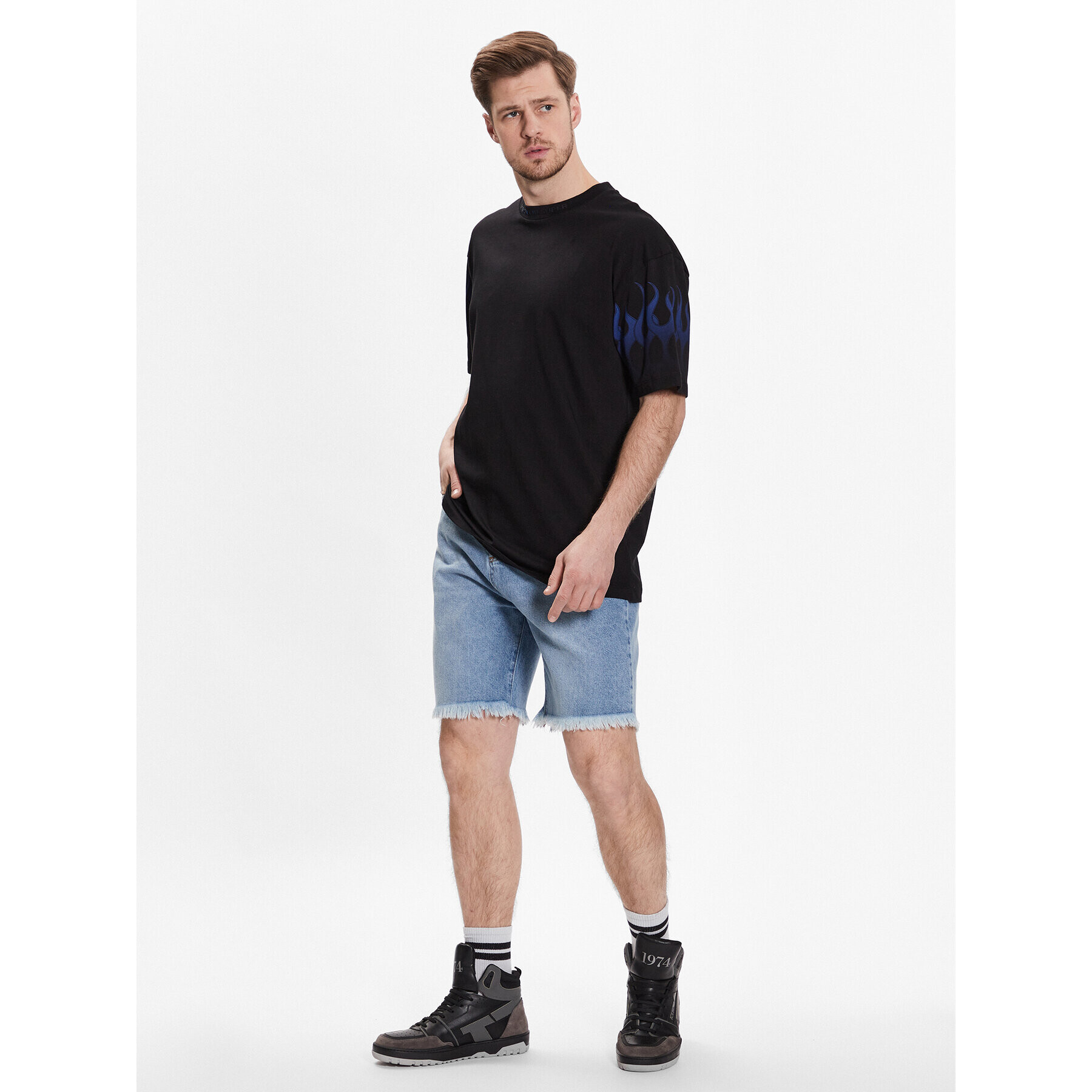 Vision Of Super Тишърт VS00767 Черен Regular Fit - Pepit.bg