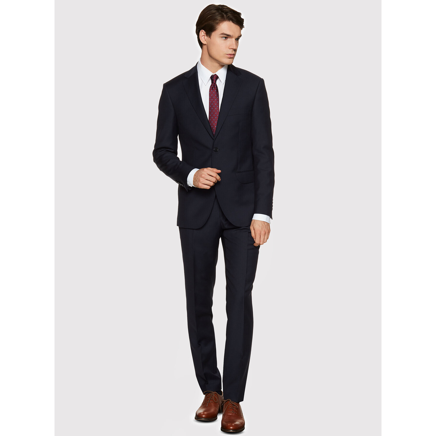 Vistula Костюм Ancona BV9105 Тъмносин Super Slim Fit - Pepit.bg