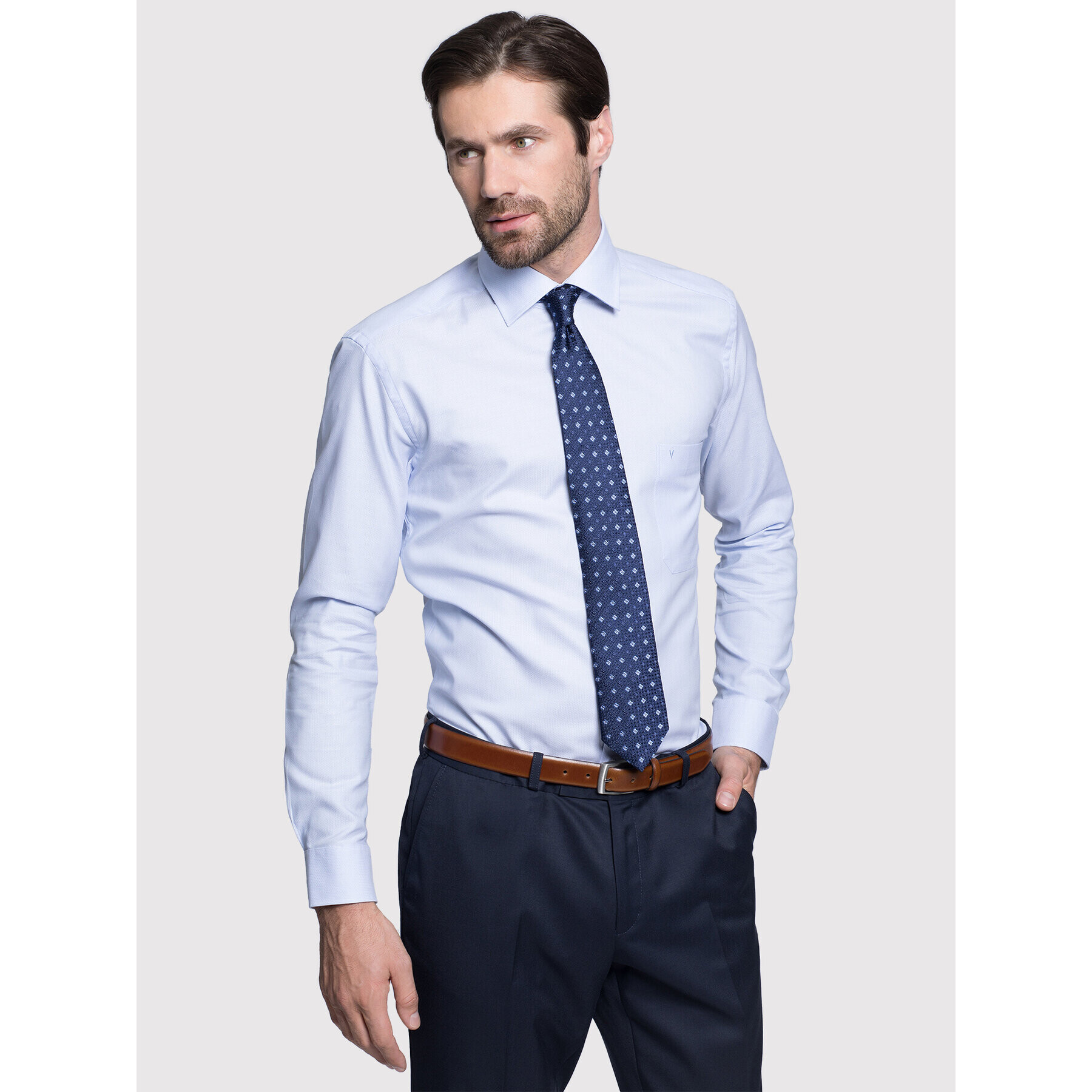 Vistula Риза Leoni XA0589 Син Slim Fit - Pepit.bg