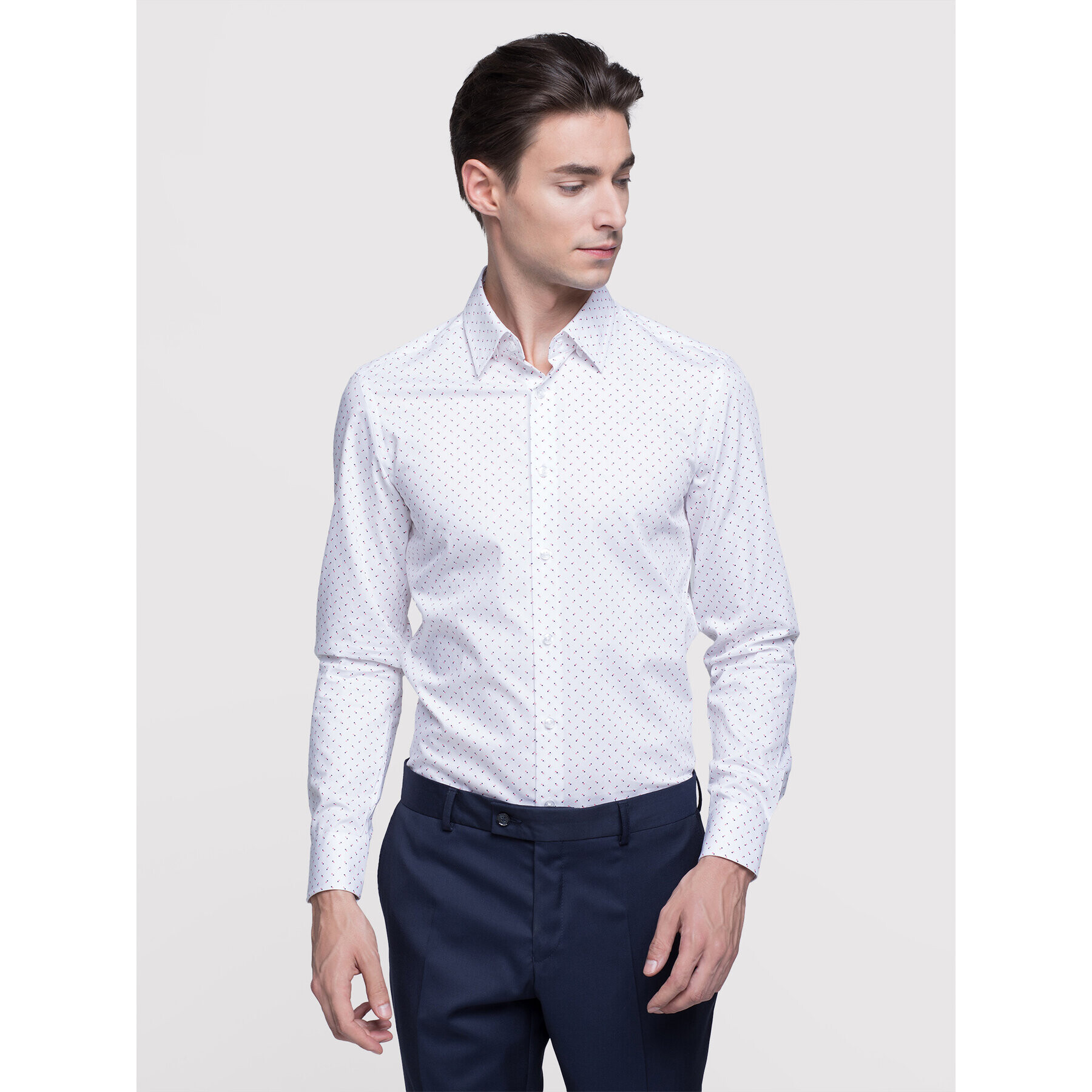 Vistula Риза Milann XA0741 Бял Super Slim Fit - Pepit.bg
