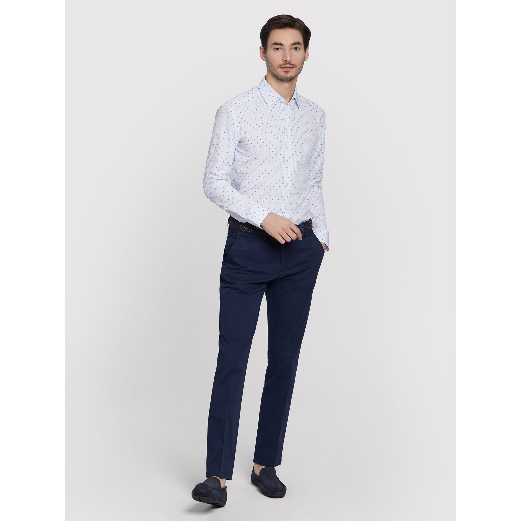 Vistula Риза Milans XT1020 Бял Slim Fit - Pepit.bg