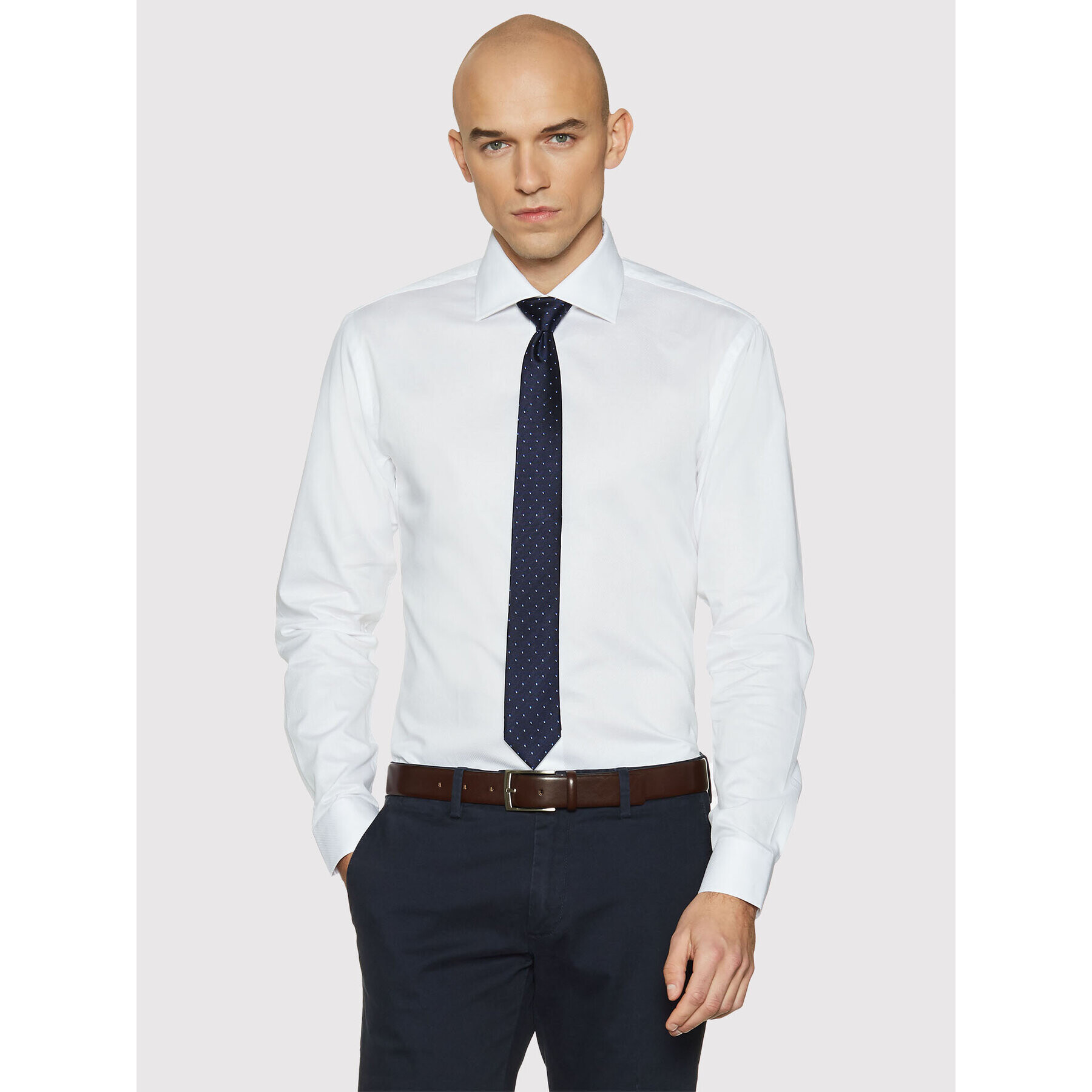Vistula Риза New Marble D Basic XA0006 Бял Slim Fit - Pepit.bg