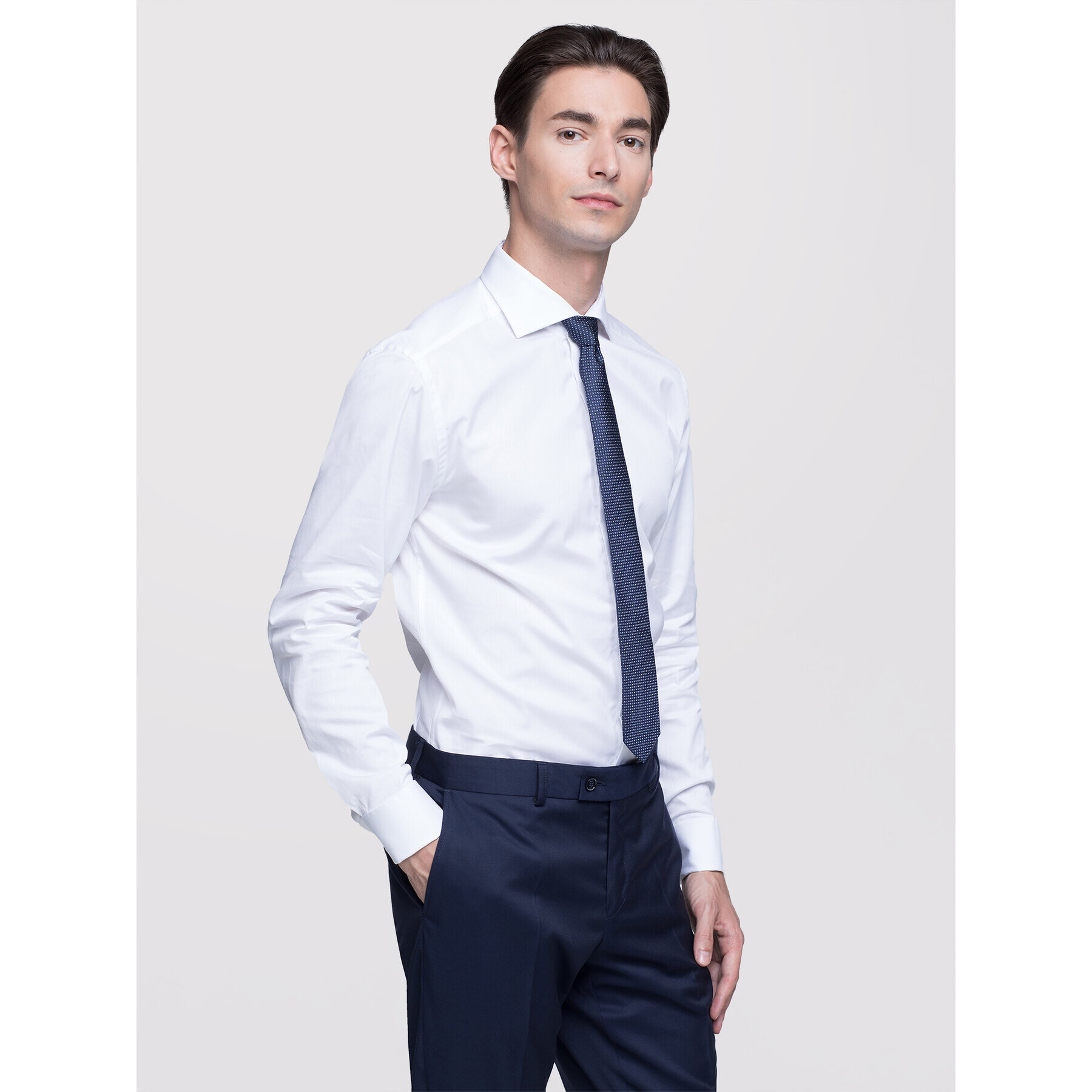 Vistula Риза New Marble D Basic XA0679 Бял Slim Fit - Pepit.bg