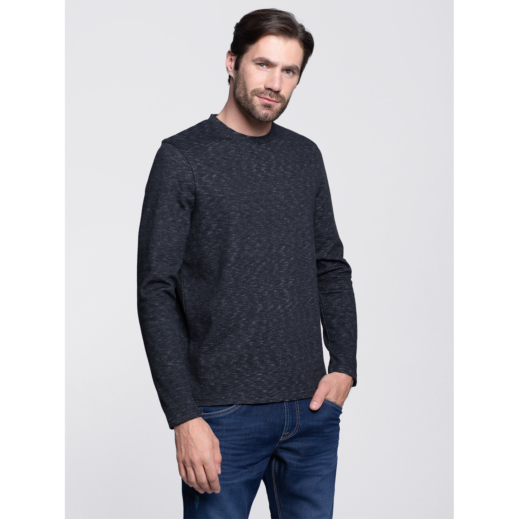 Vistula Суитшърт Binks XA0689 Сив Relaxed Fit - Pepit.bg