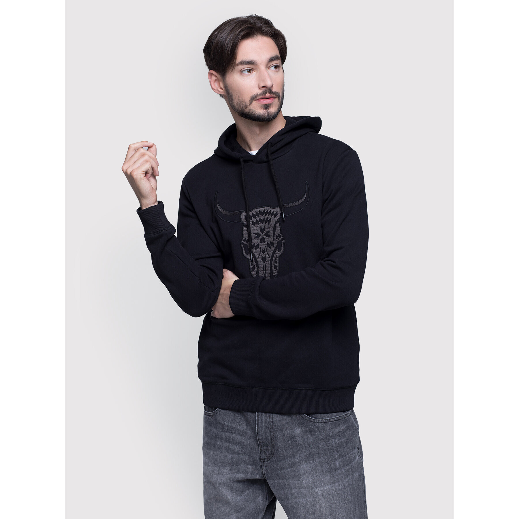 Vistula Суитшърт Buffalo XA0687 Тъмносин Regular Fit - Pepit.bg