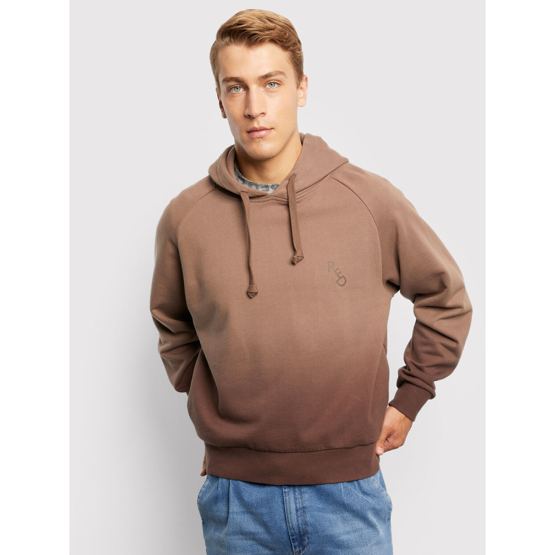 Vistula Суитшърт Misty Hoodie RX1506 Кафяв Regular Fit - Pepit.bg