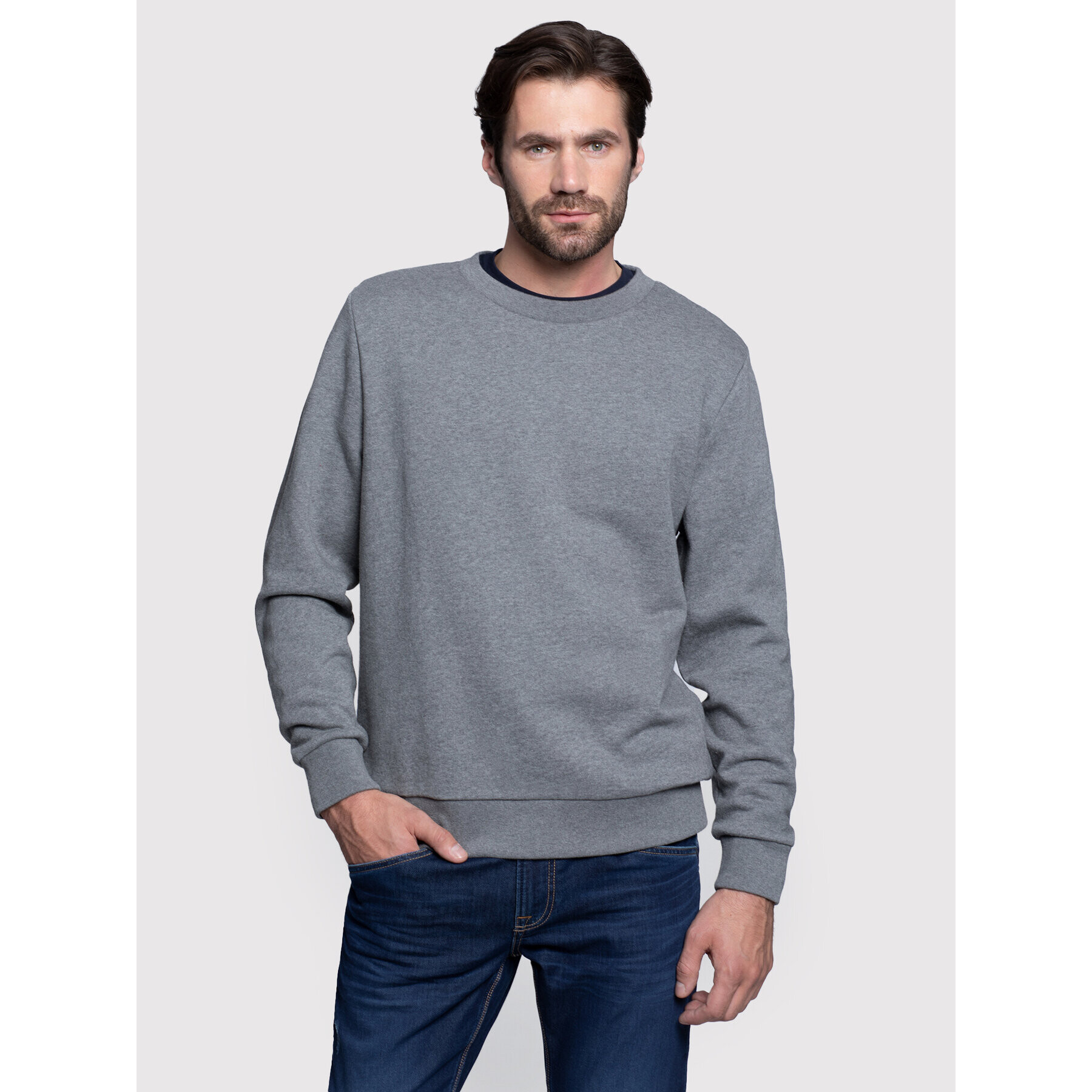 Vistula Суитшърт Stanton XA0984 Сив Regular Fit - Pepit.bg