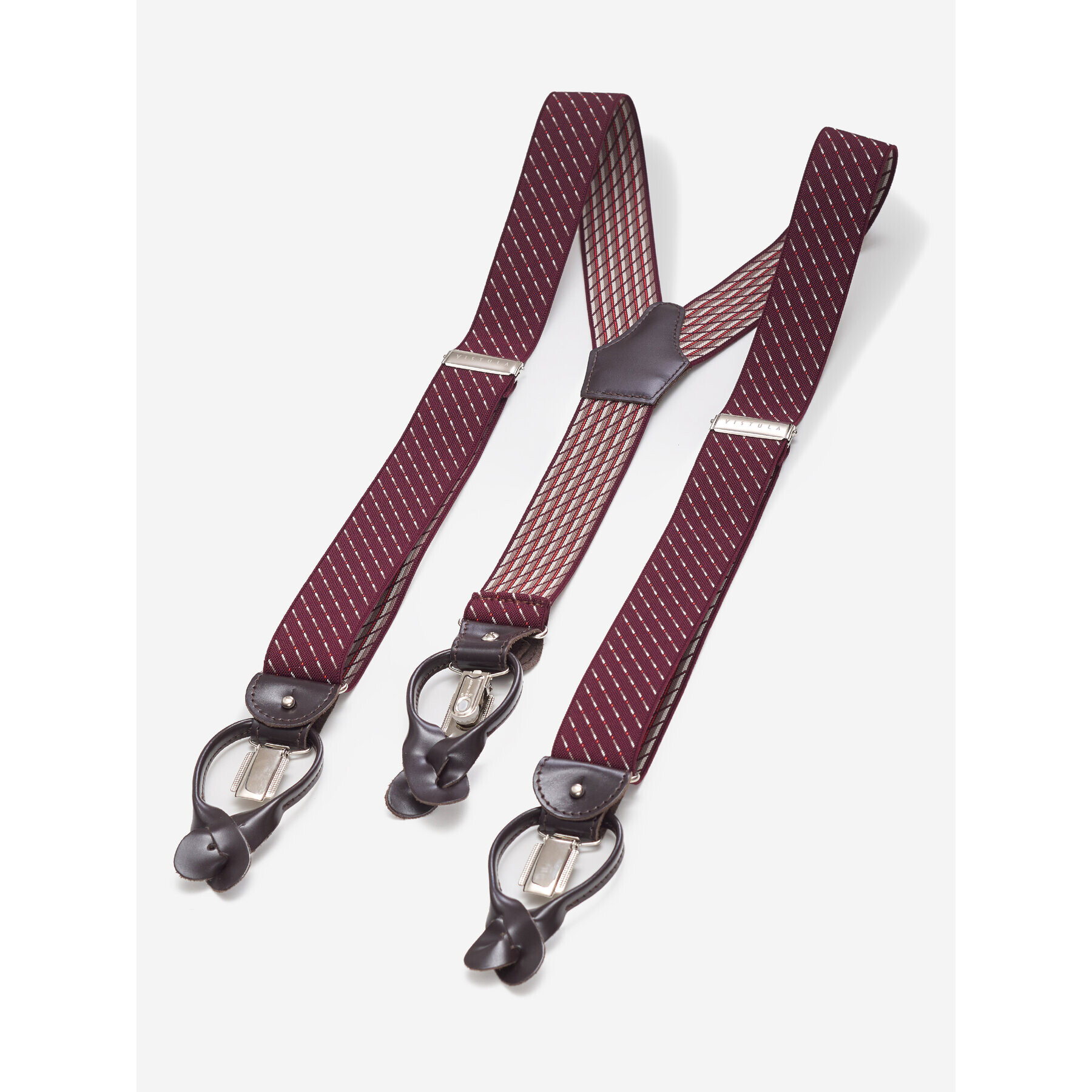 Vistula Тиранти Braston XZ0604 Бордо - Pepit.bg