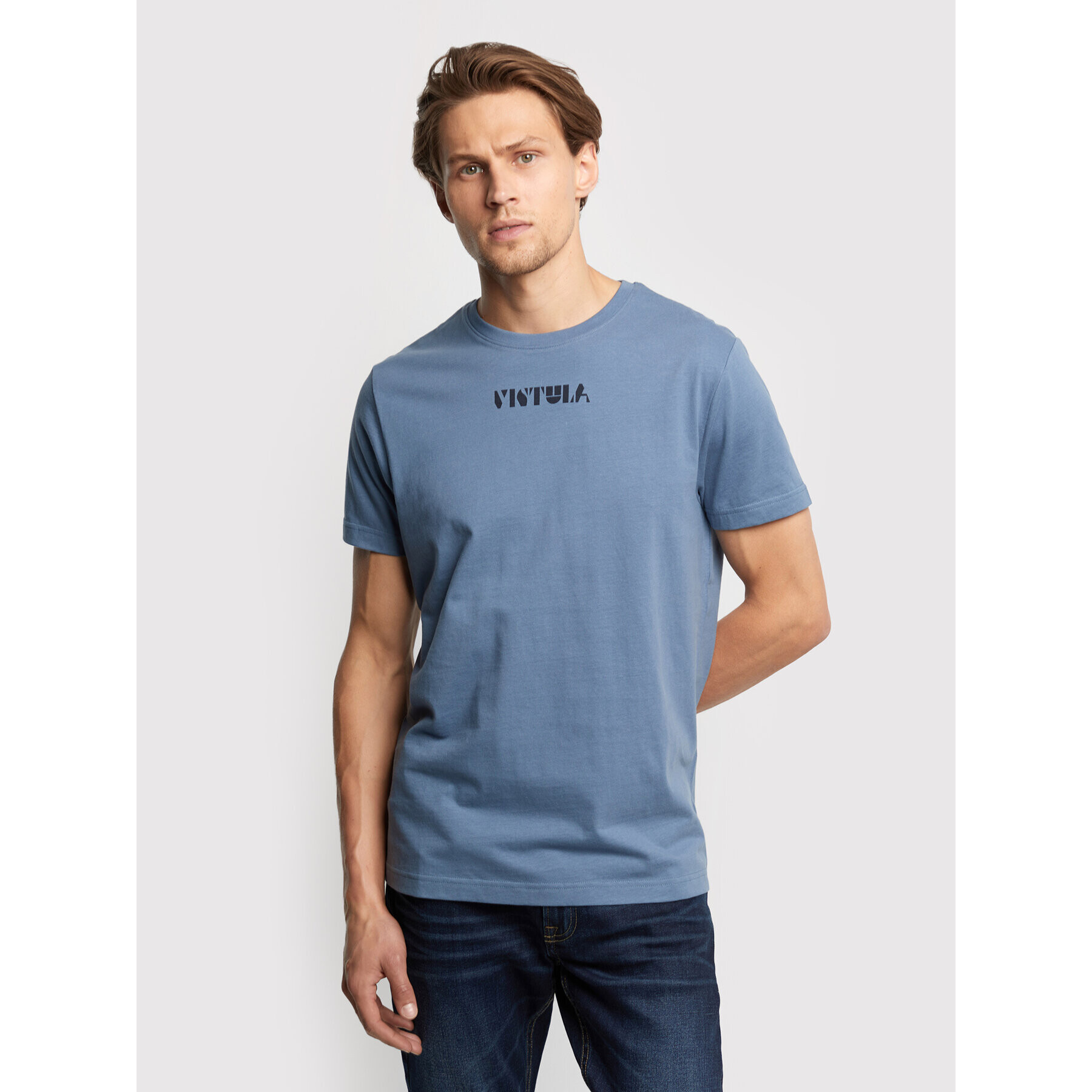 Vistula Тишърт Brendan XA1617 Син Regular Fit - Pepit.bg