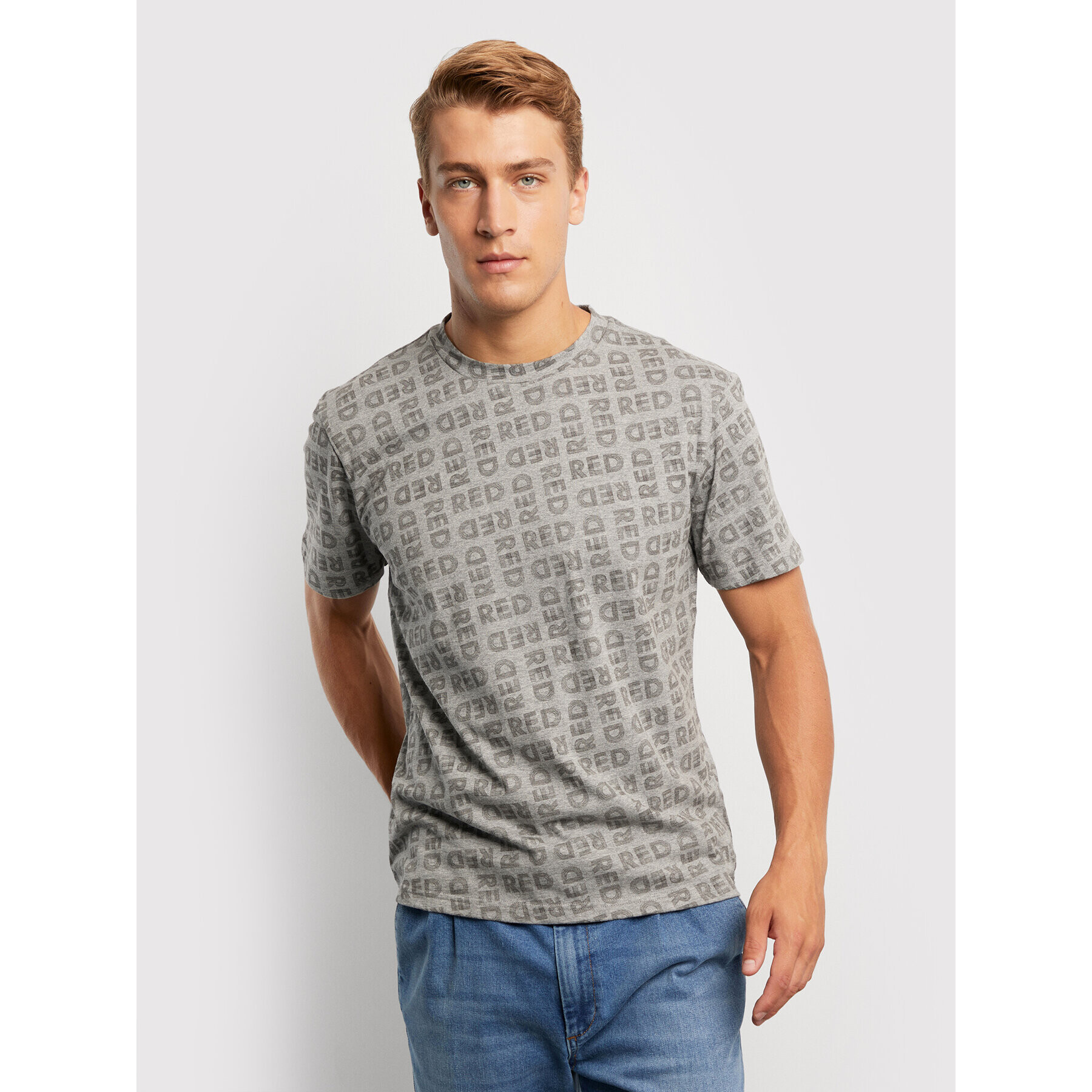 Vistula Тишърт Red T Special RX1519 Сив Regular Fit - Pepit.bg