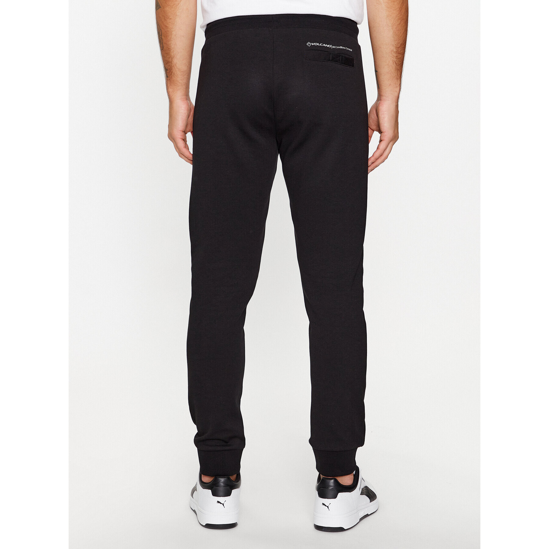 Volcano Долнище анцуг N-Ben M28140-W24 Черен Regular Fit - Pepit.bg