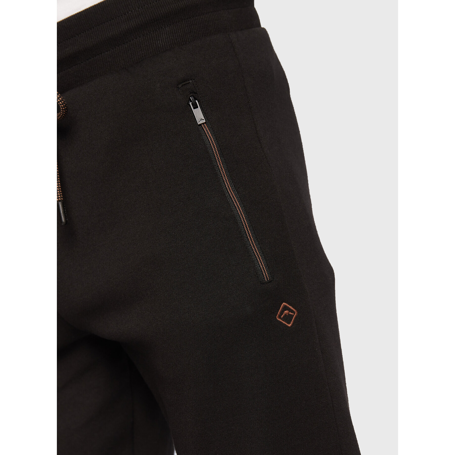 Volcano Долнище анцуг N-Ben M28171-W23 Черен Regular Fit - Pepit.bg