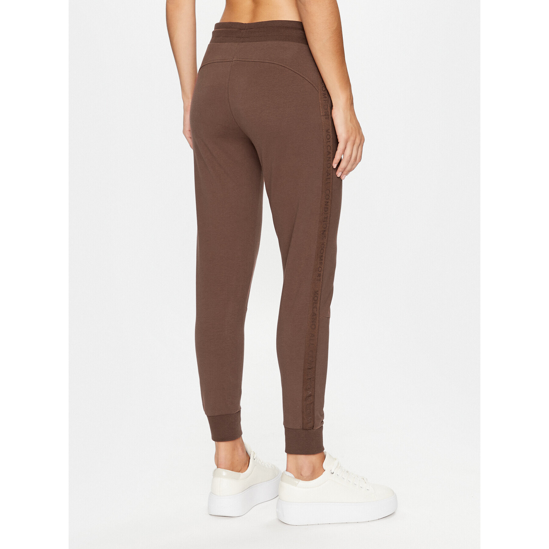 Volcano Долнище анцуг N-Lilis L28310-S23 Кафяв Regular Fit - Pepit.bg