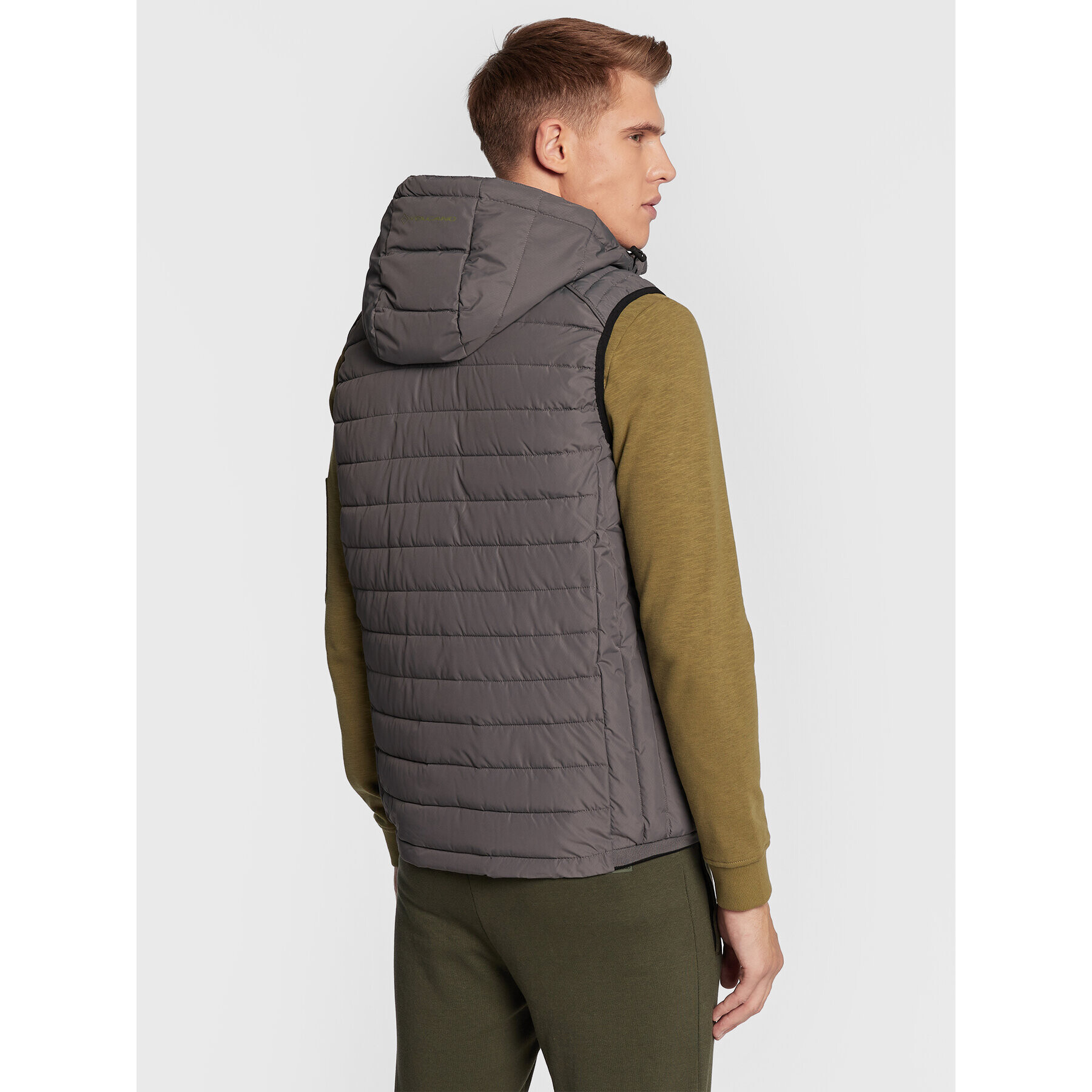 Volcano Елек V-Gori M24081-W23 Сив Regular Fit - Pepit.bg