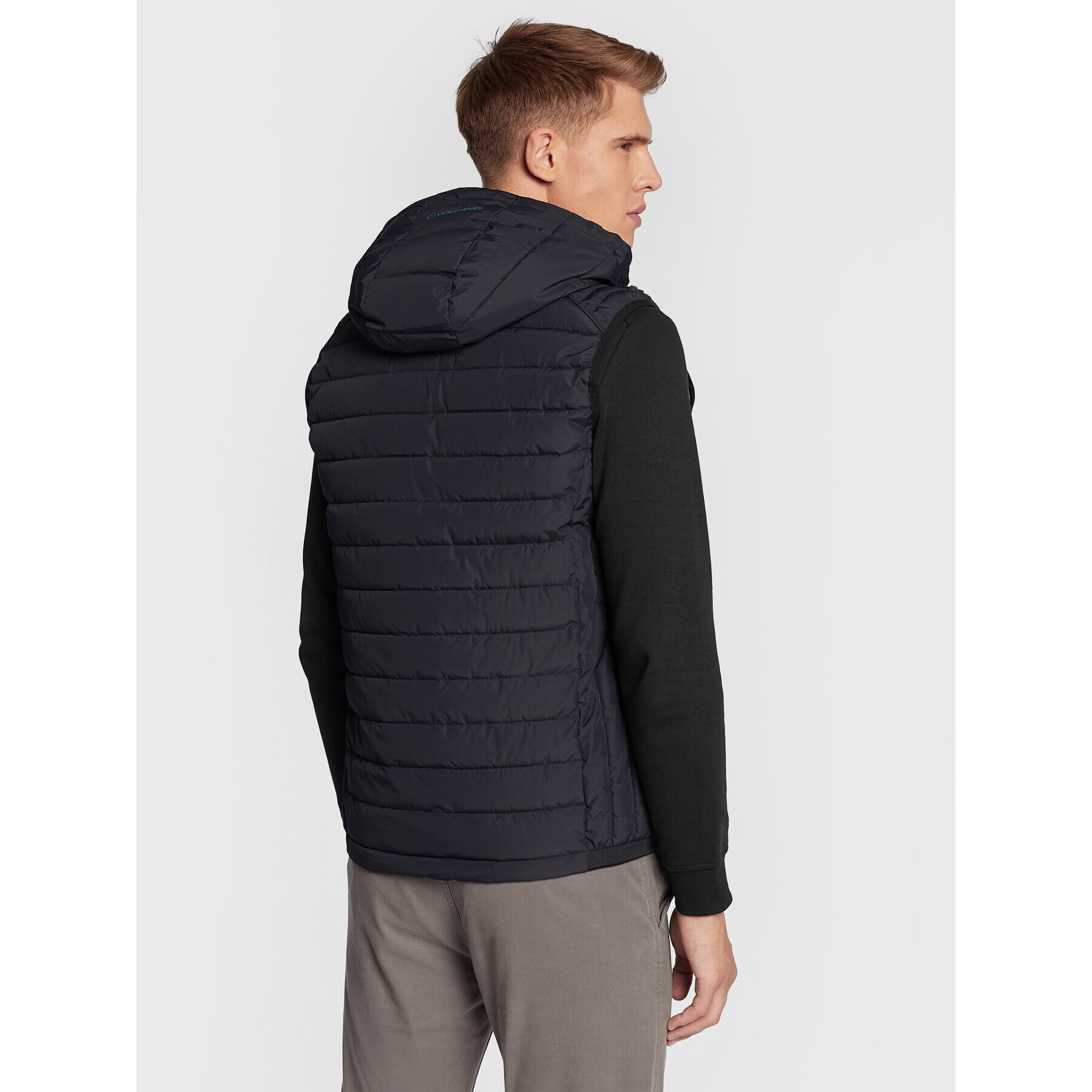 Volcano Елек V-Gori M24081-W23 Тъмносин Regular Fit - Pepit.bg