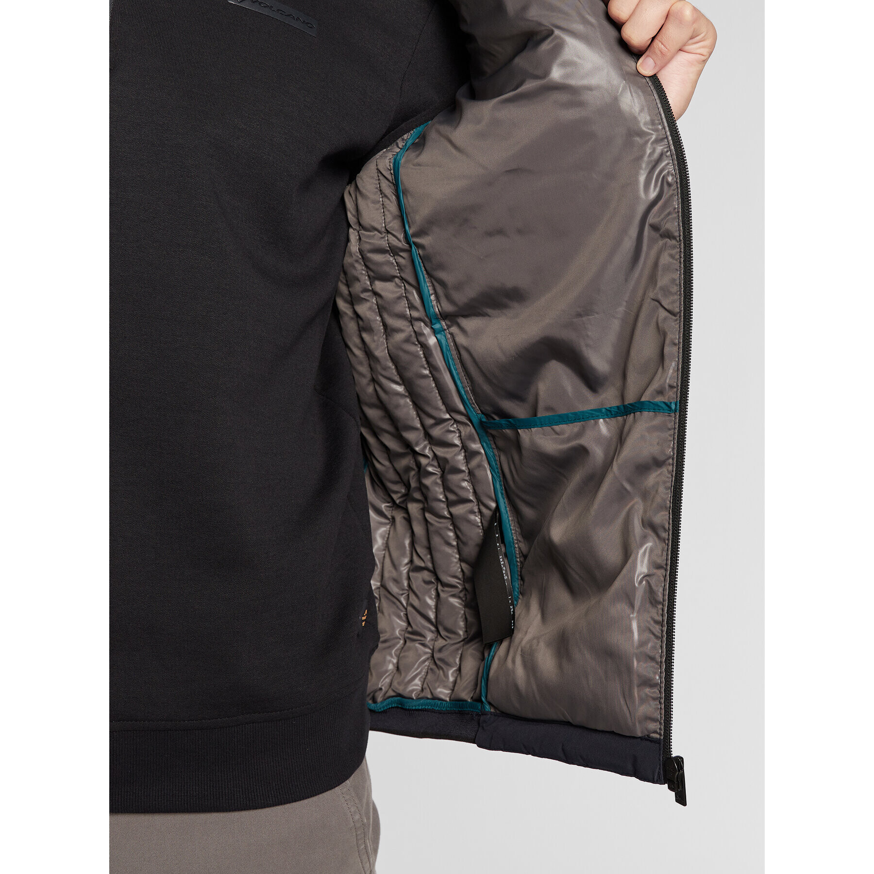Volcano Елек V-Gori M24081-W23 Тъмносин Regular Fit - Pepit.bg