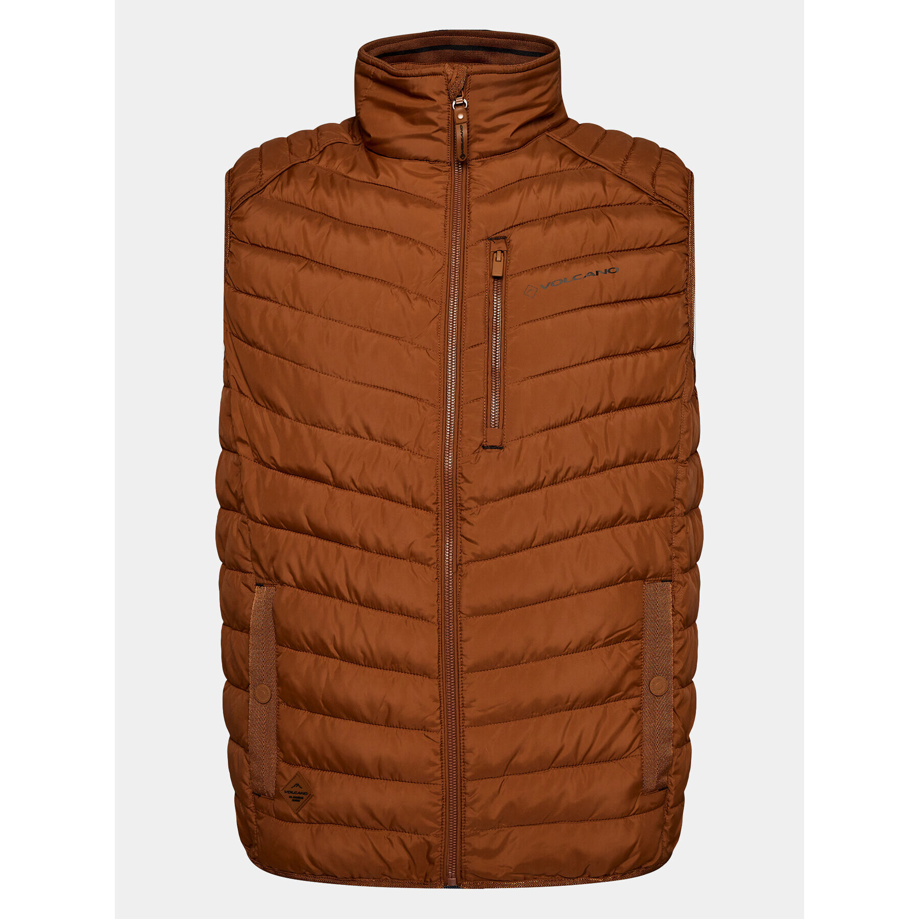 Volcano Елек V-Kejro M05251-W24 Кафяв Regular Fit - Pepit.bg