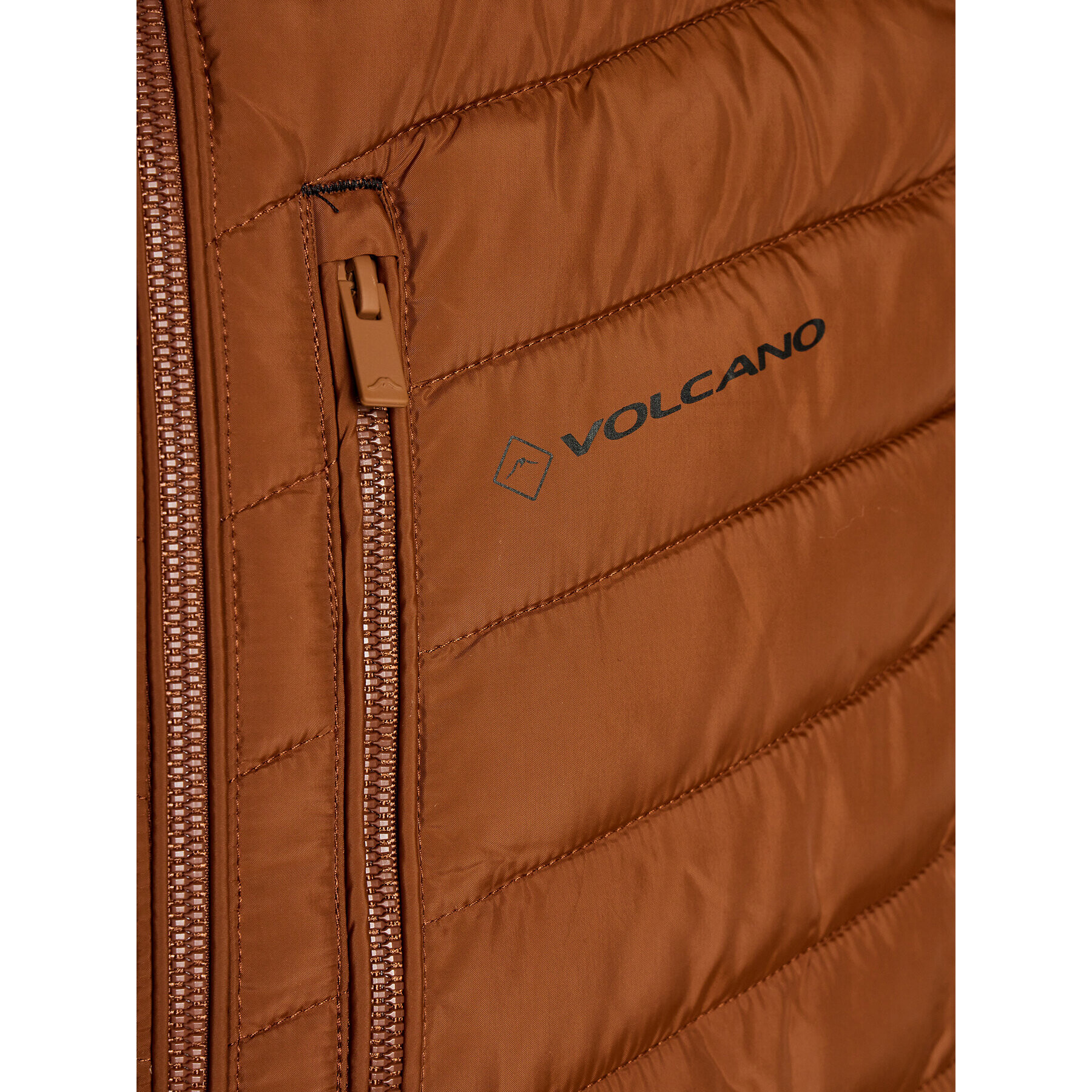 Volcano Елек V-Kejro M05251-W24 Кафяв Regular Fit - Pepit.bg