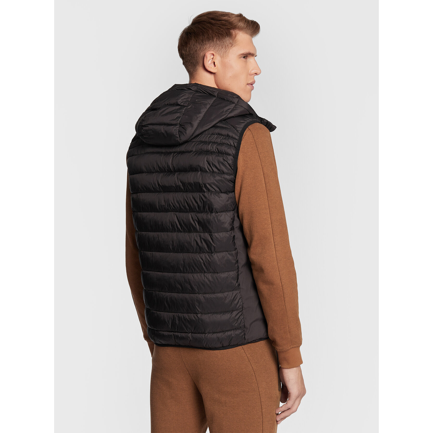 Volcano Елек V-Lixir M24082-W23 Черен Regular Fit - Pepit.bg
