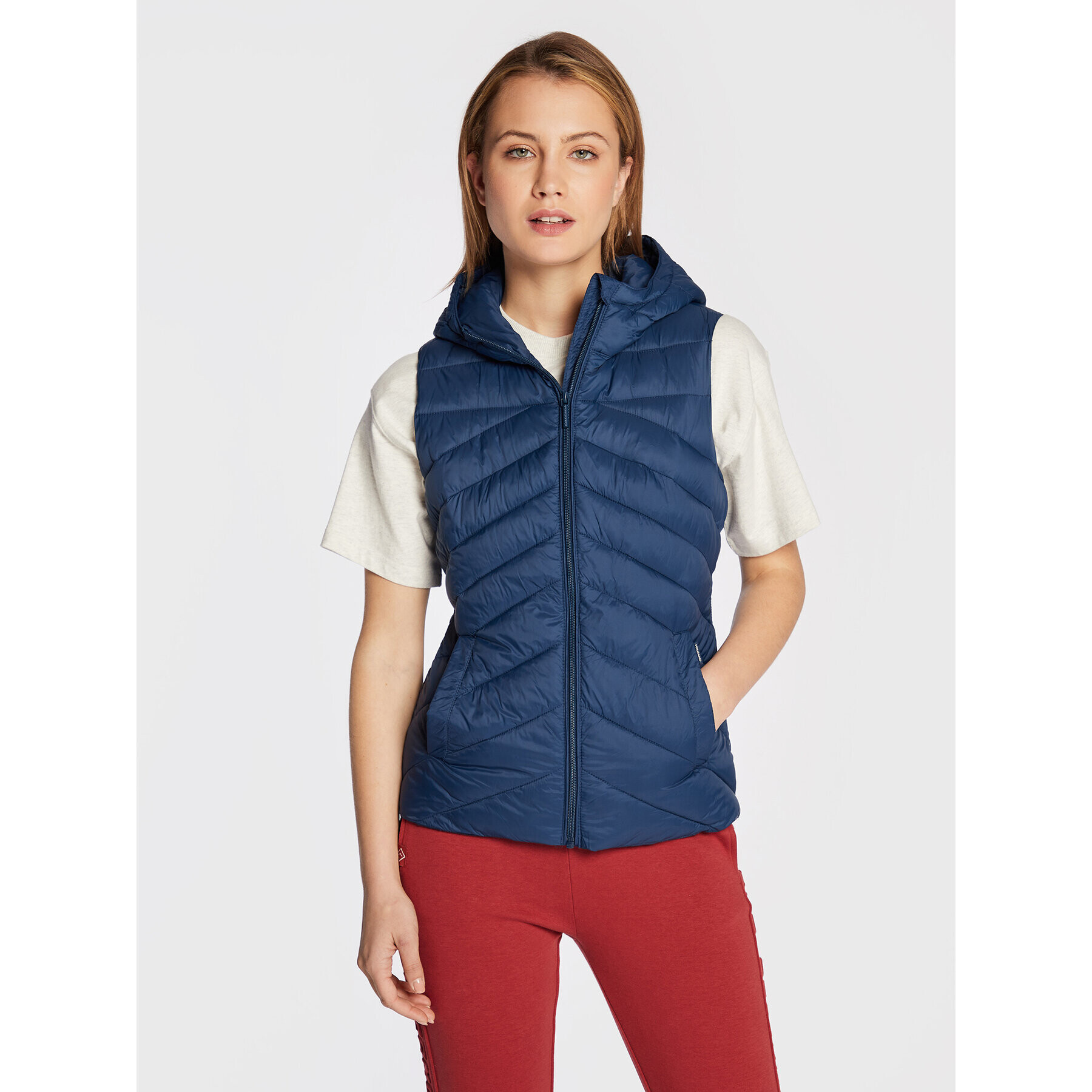Volcano Елек V-Soly L24245-W23 Тъмносин Slim Fit - Pepit.bg