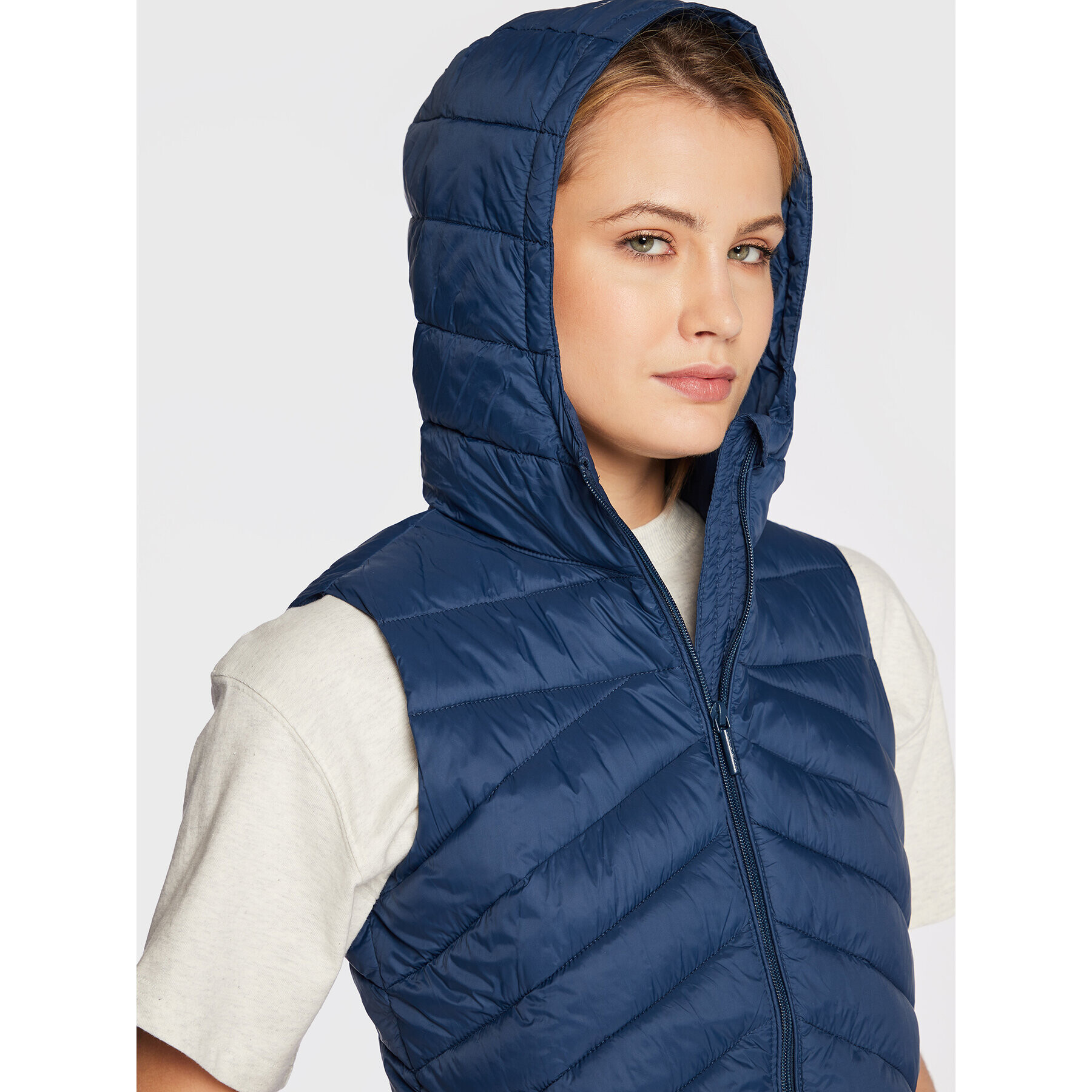 Volcano Елек V-Soly L24245-W23 Тъмносин Slim Fit - Pepit.bg