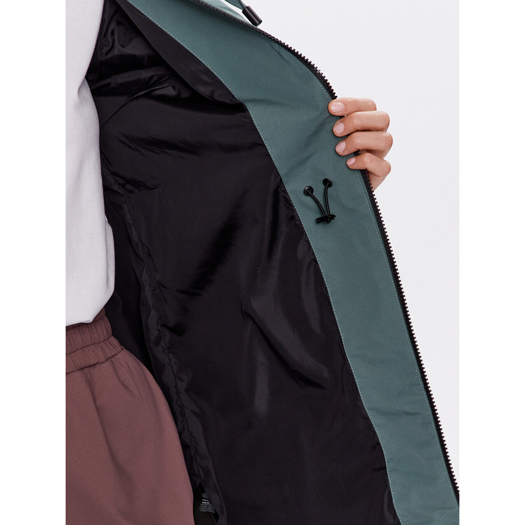 Volcano Парка J-Liv L22238-S23 Зелен Regular Fit - Pepit.bg