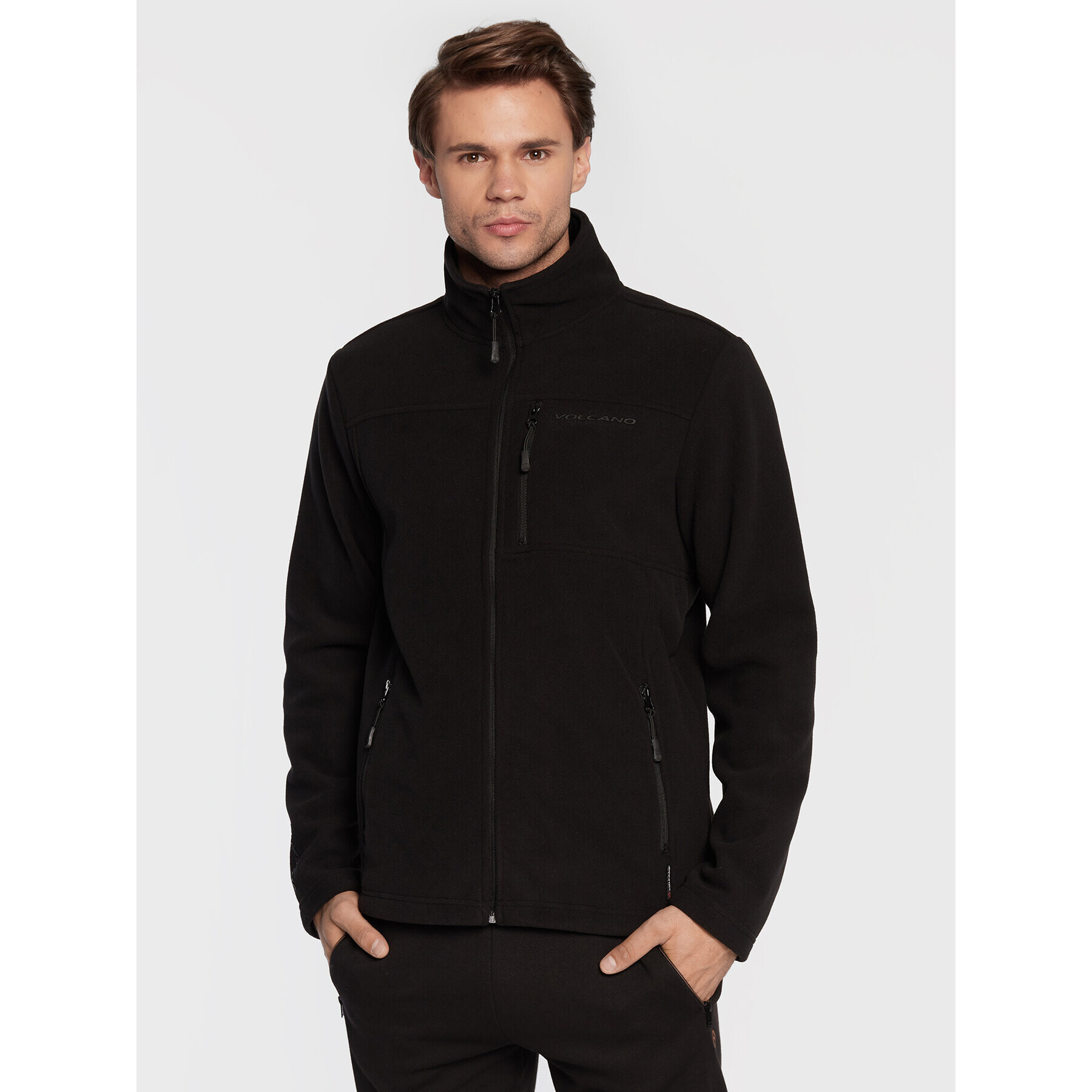 Volcano Полар F-Radon M16371-W23 Черен Regular Fit - Pepit.bg