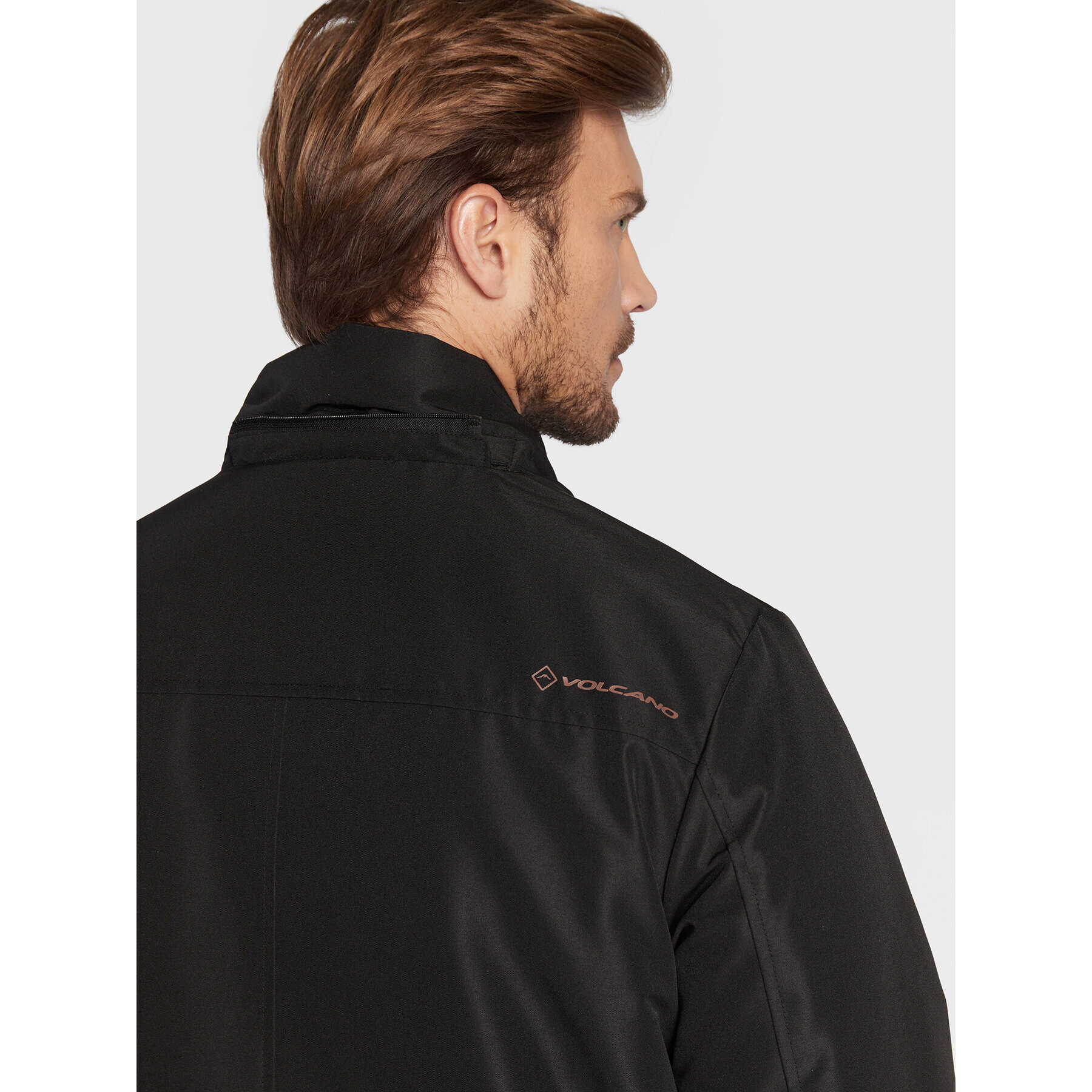Volcano Преходно яке J-Matrey M06096-W23 Черен Regular Fit - Pepit.bg
