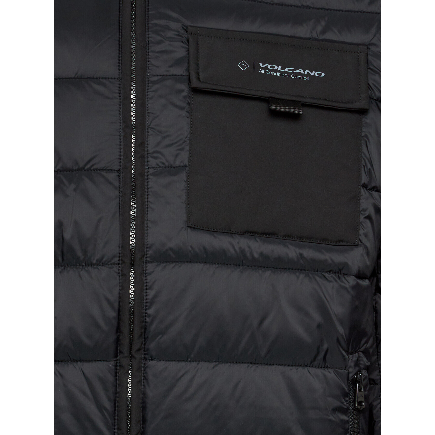 Volcano Преходно яке J-Zave M06184-W24 Черен Regular Fit - Pepit.bg
