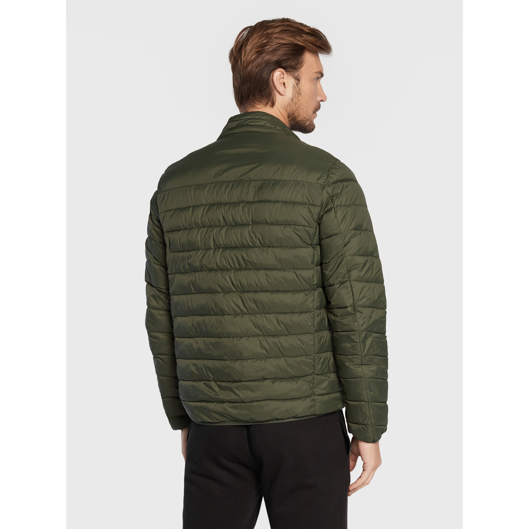Volcano Пухено яке J-Kay M06091-W23 Зелен Regular Fit - Pepit.bg