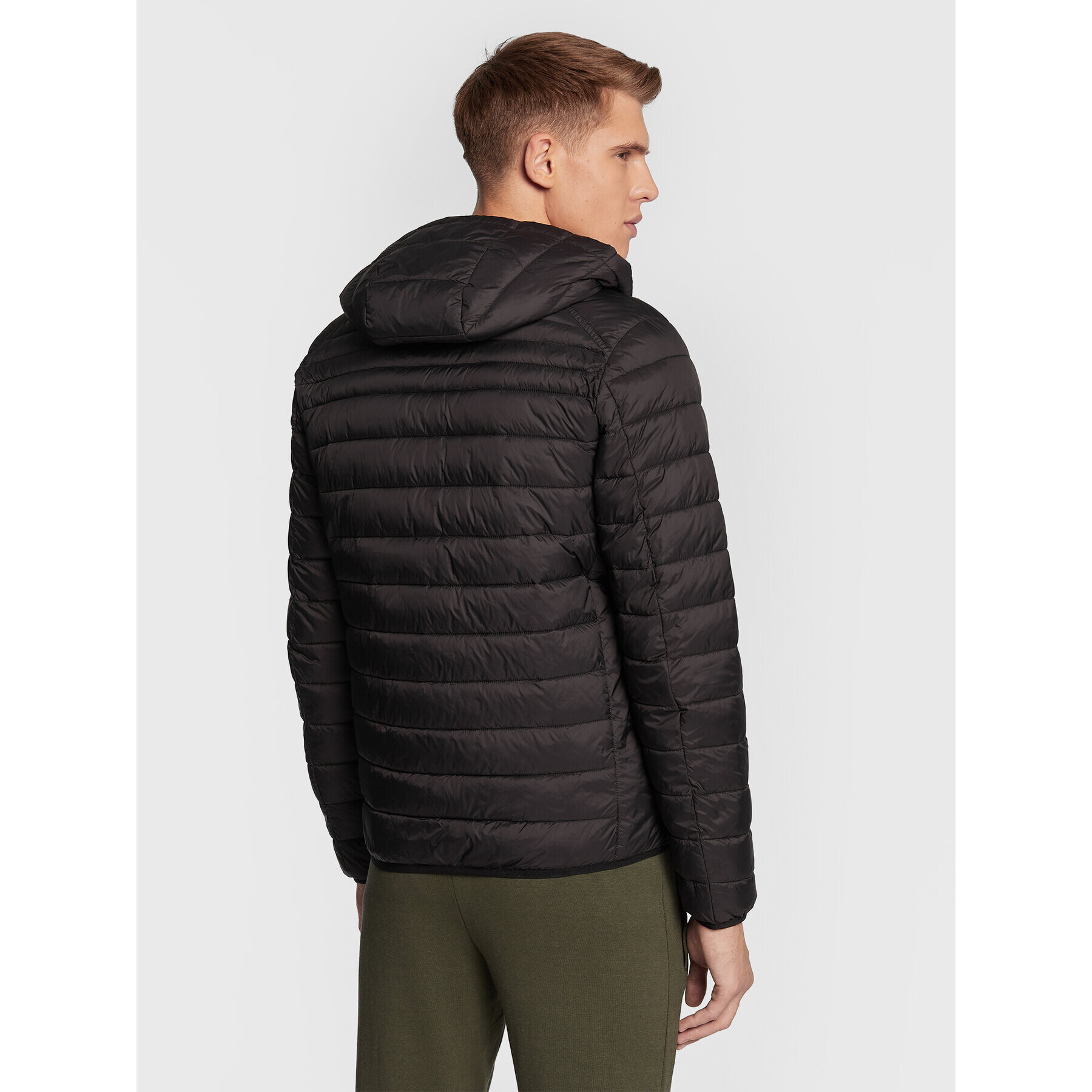 Volcano Пухено яке J-Finner M06088-W23 Черен Regular Fit - Pepit.bg