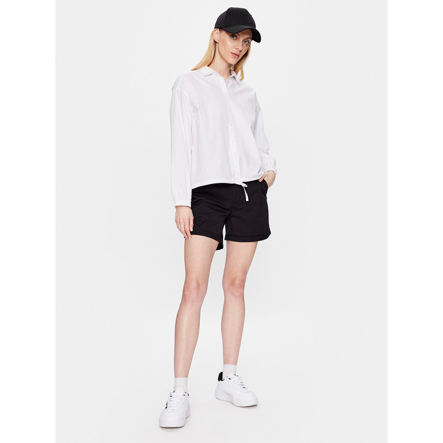 Volcano Риза K-Avi L09366-S23 Бял Regular Fit - Pepit.bg