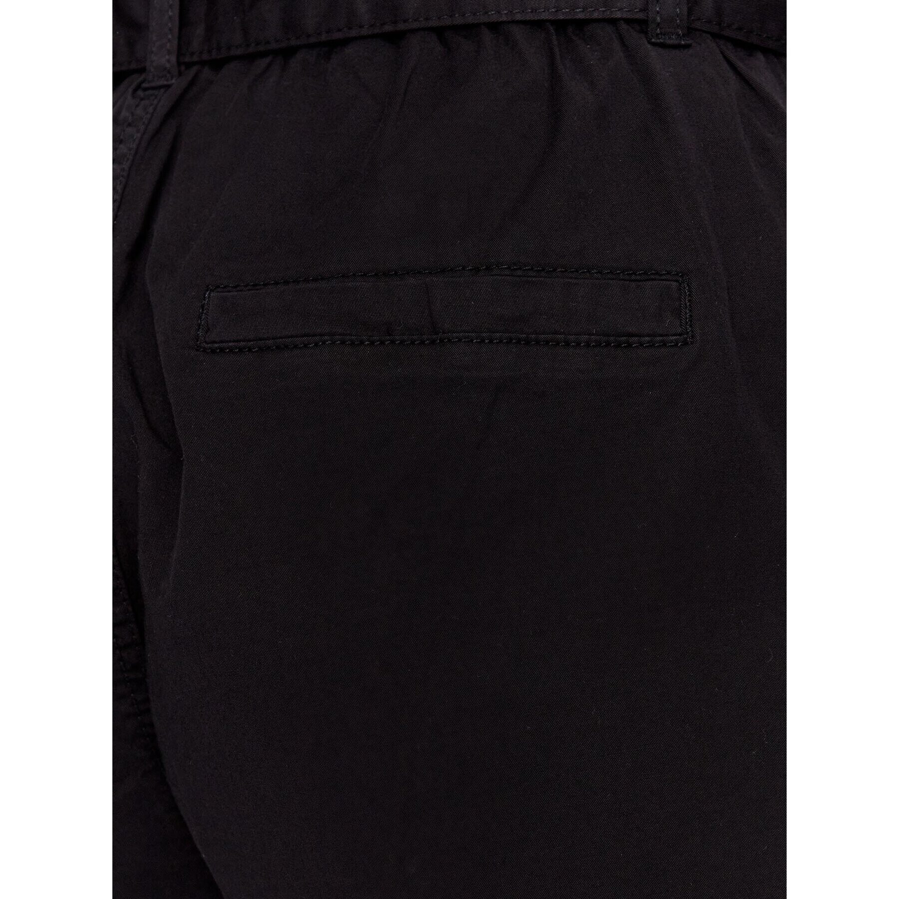 Volcano Шорти от плат P-Maja L23255-S23 Черен Regular Fit - Pepit.bg