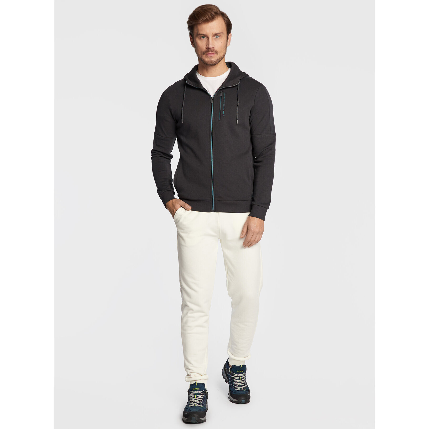 Volcano Суитшърт B-Allan M01167-W23 Сив Regular Fit - Pepit.bg