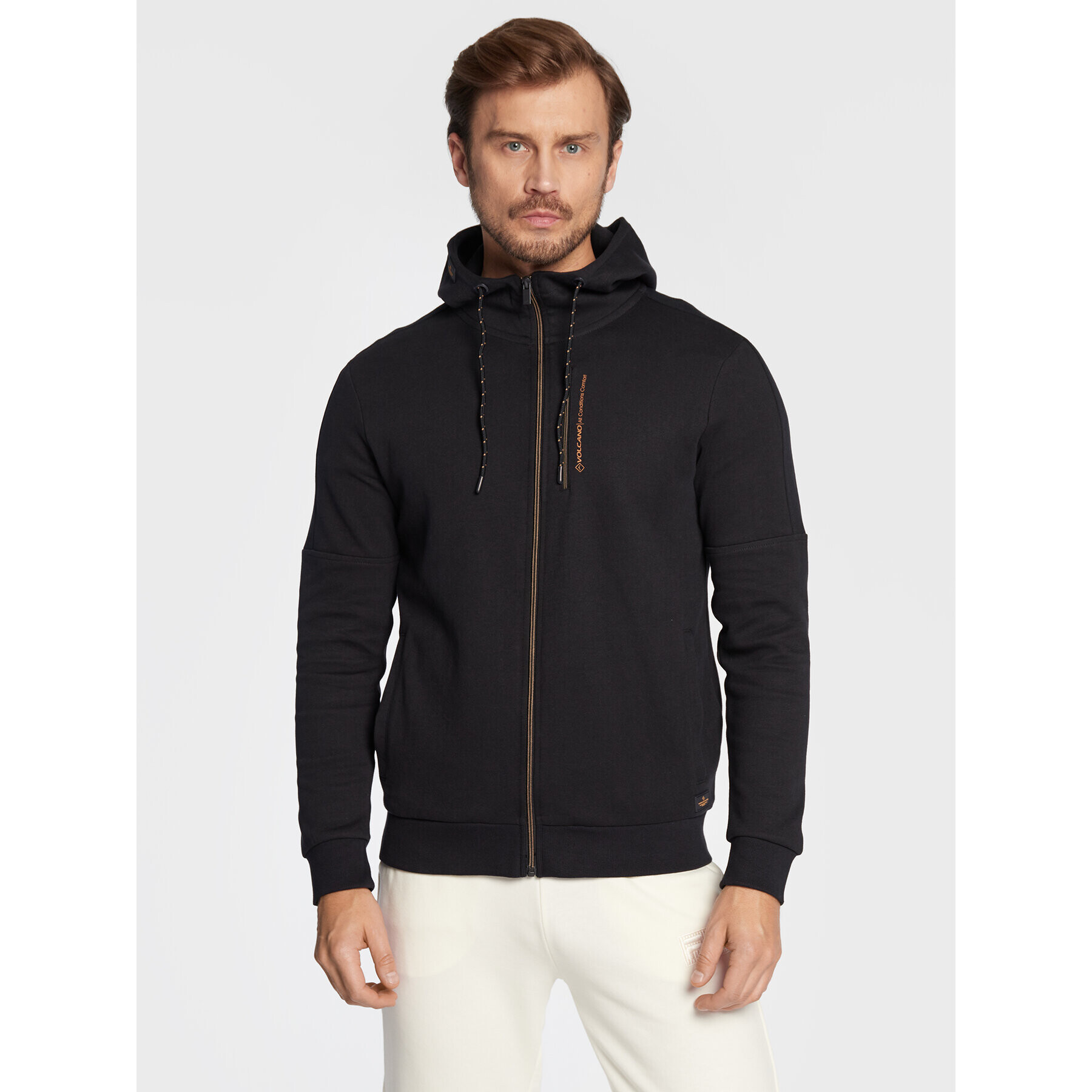 Volcano Суитшърт B-Allan M01167-W23 Тъмносин Regular Fit - Pepit.bg