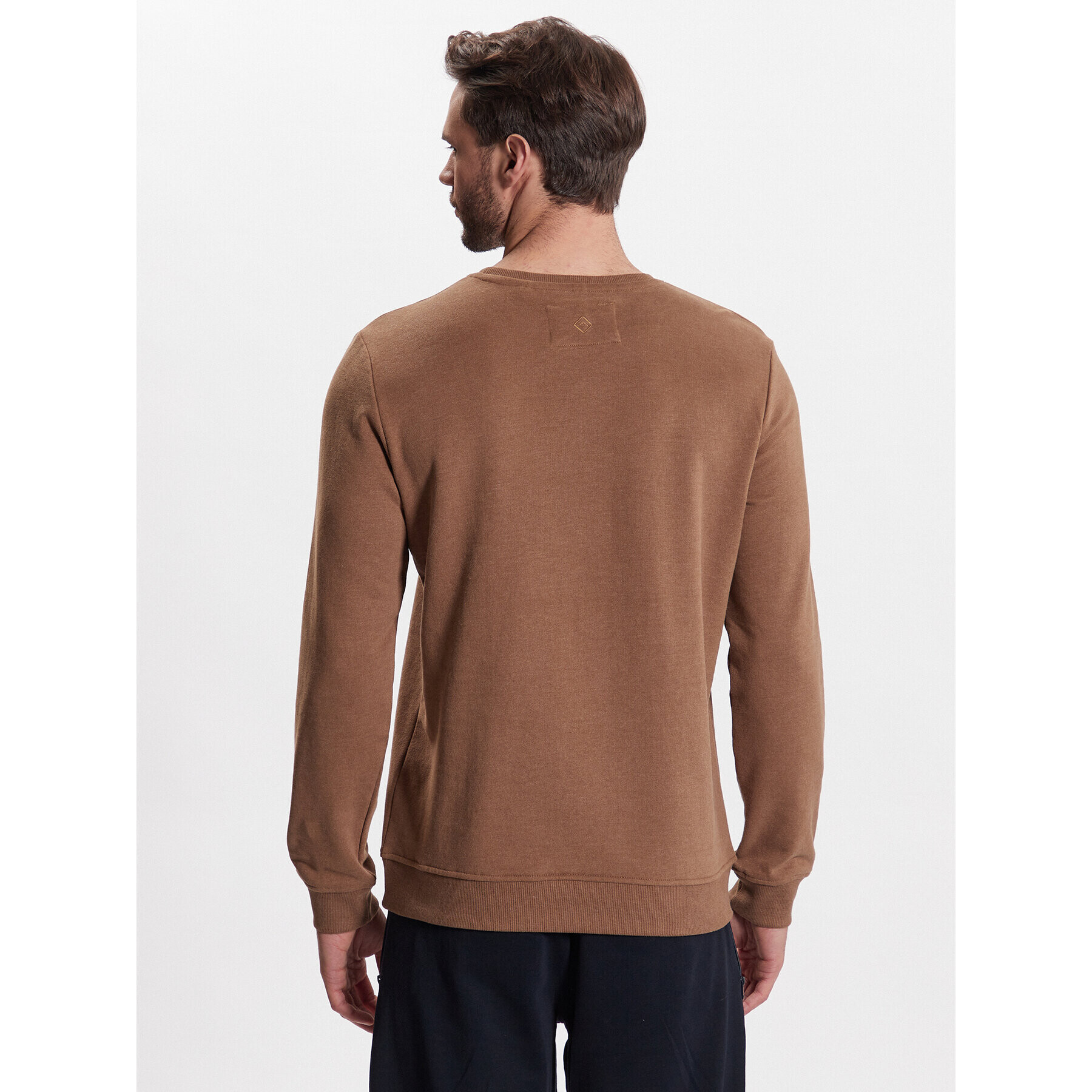 Volcano Суитшърт B-Andy M01045-S23 Кафяв Regular Fit - Pepit.bg